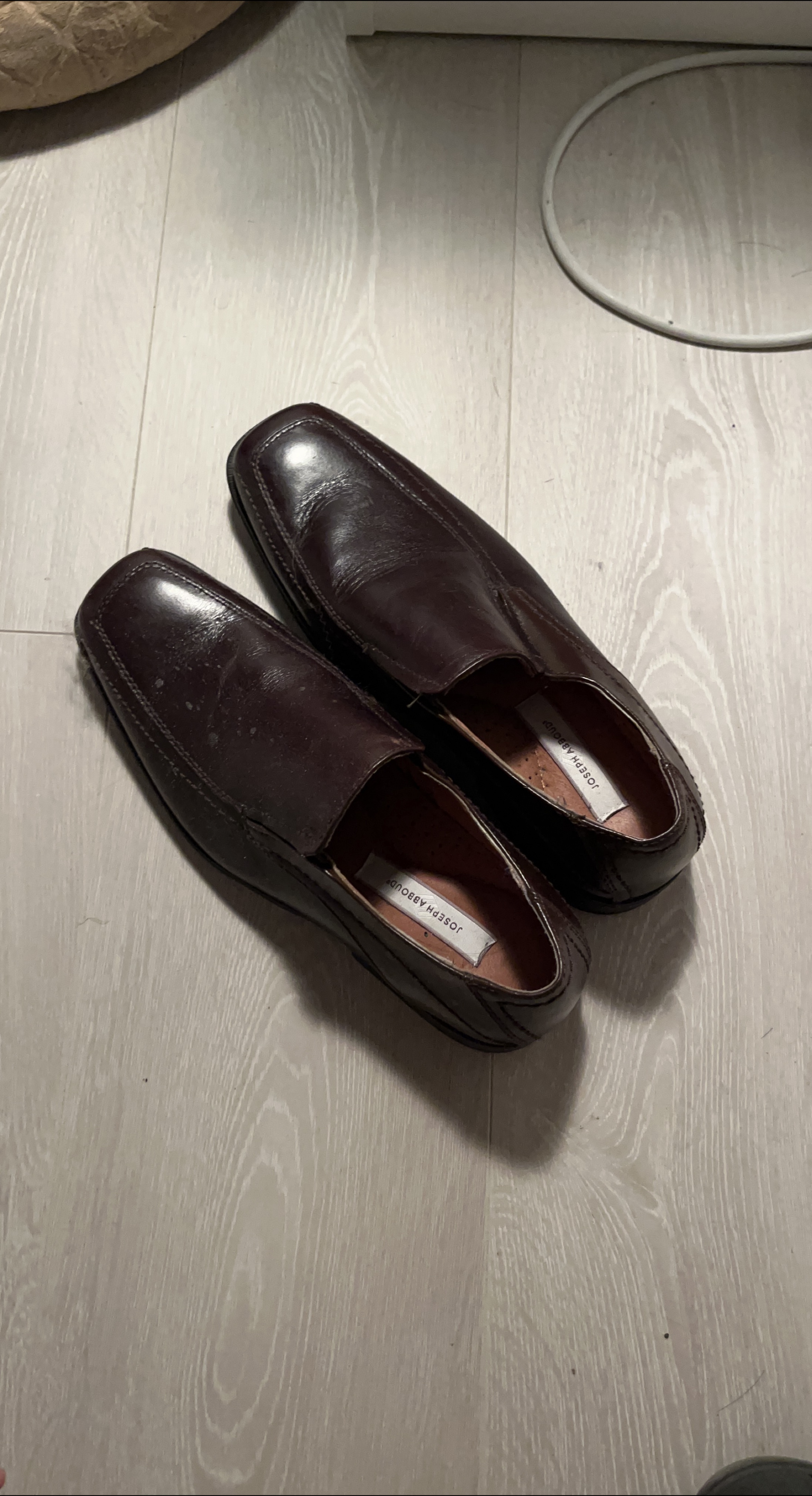 Brown Leather Loafers 8.5M
