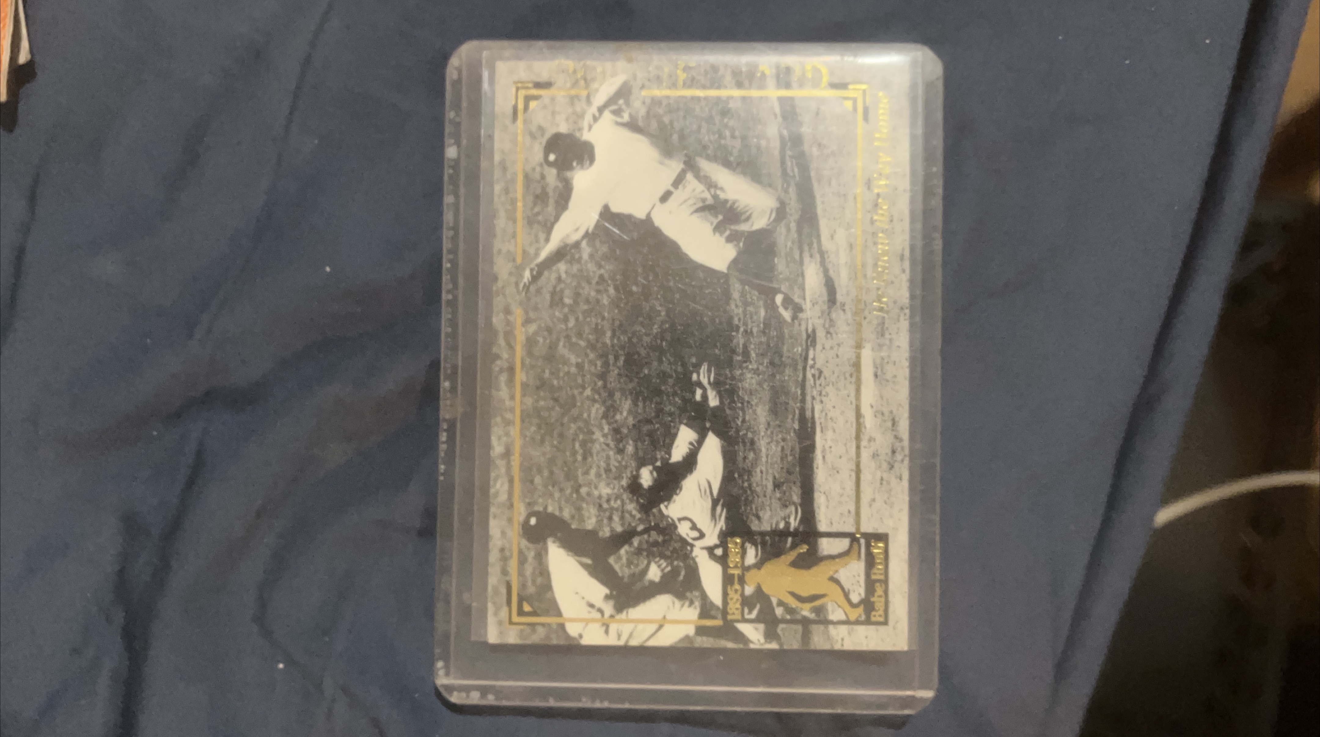 1995 Megacards Babe Ruth Baseball Card thumbnail