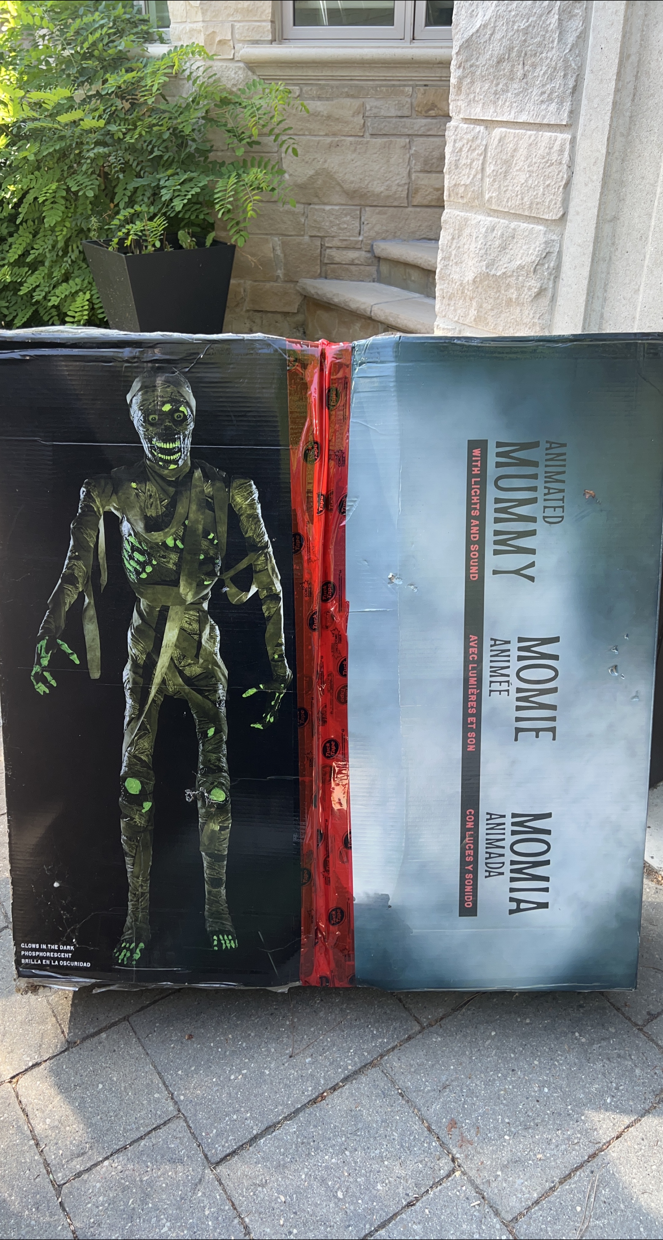 Animated Mummy with Lights and Sound image indicator(1)