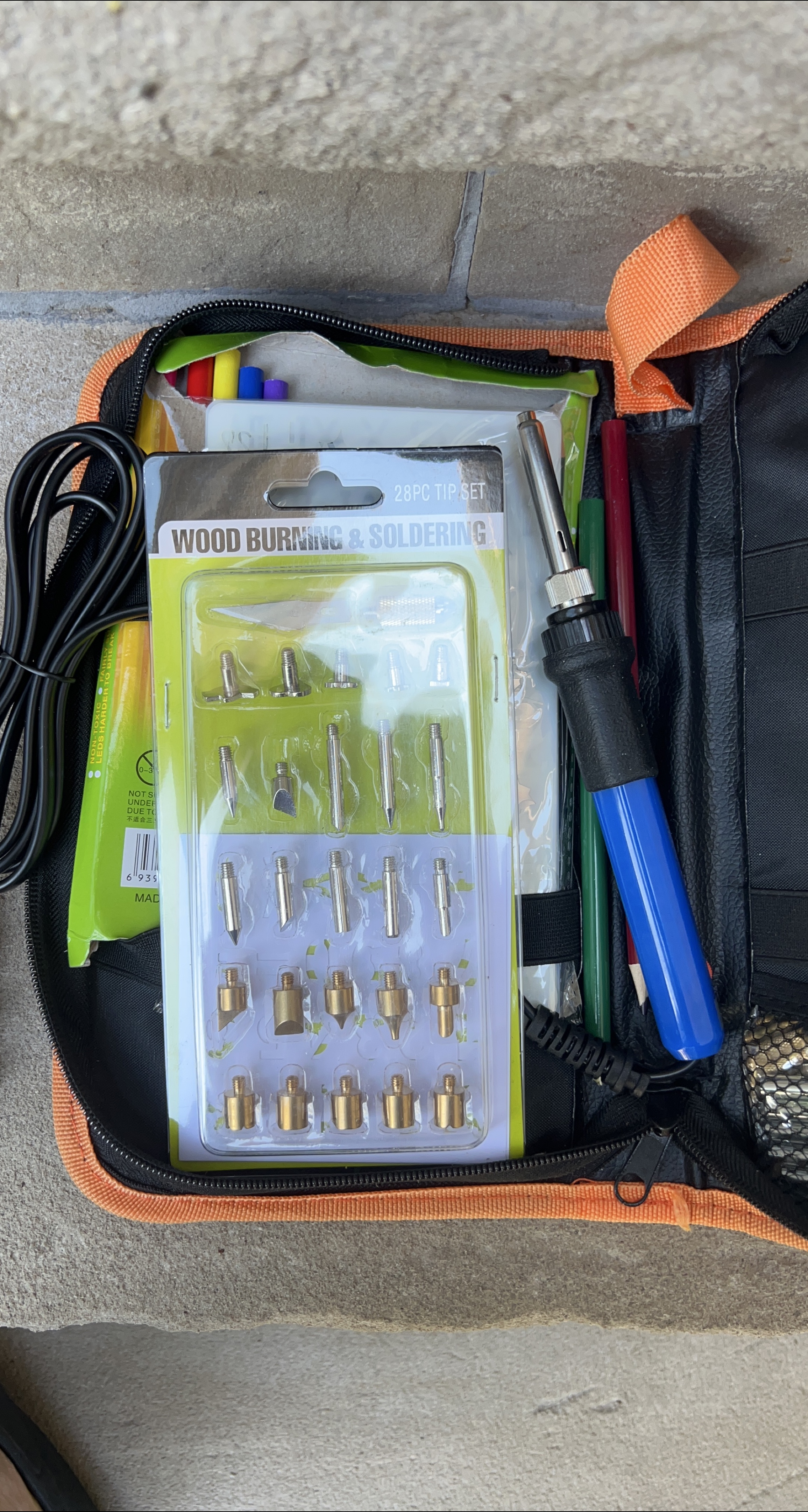 Wood Burning & Soldering 28PC Tip Set - New image indicator(1)