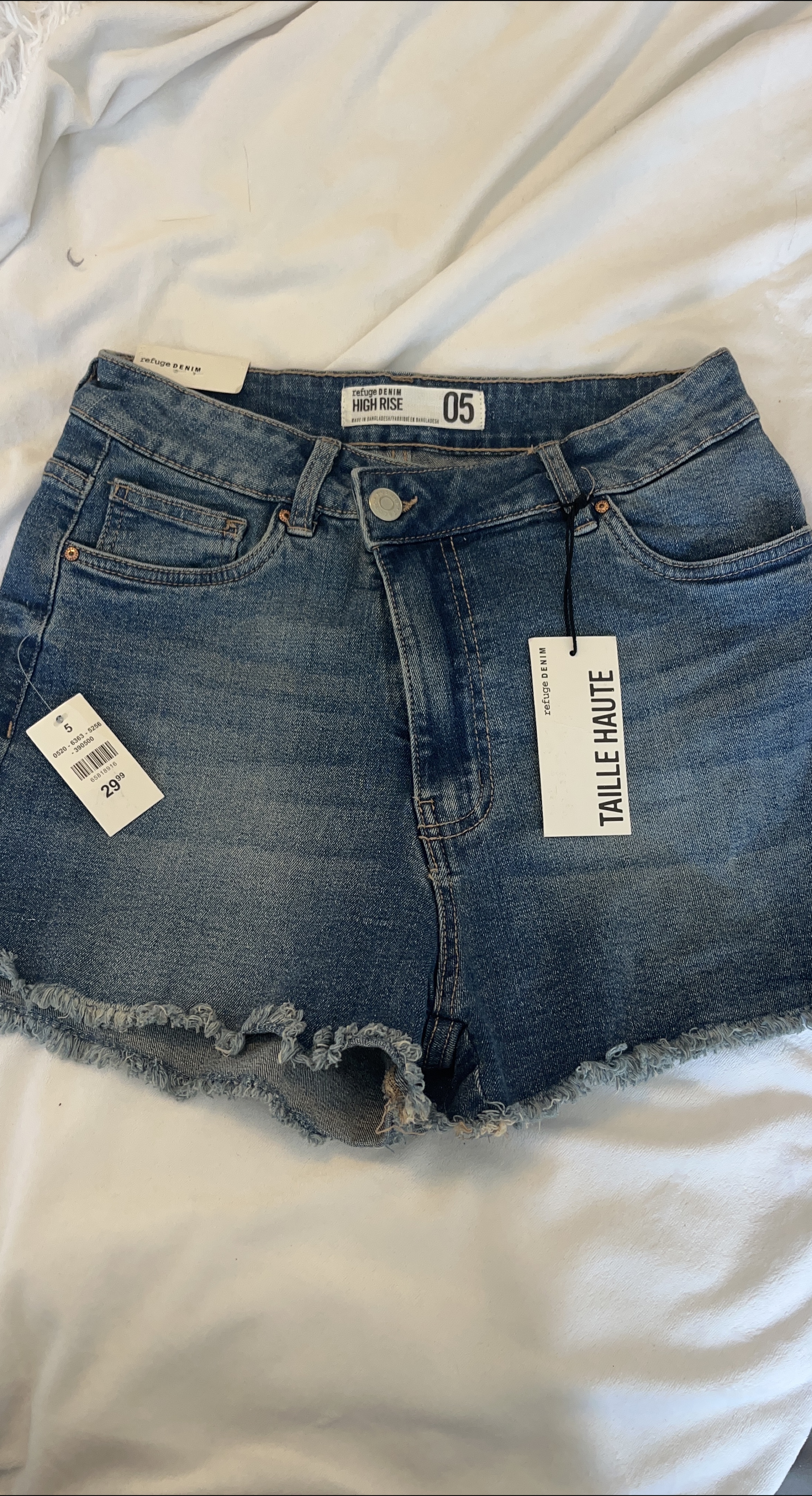 Jacobs Denim High Rise Shorts - Size 05 thumbnail