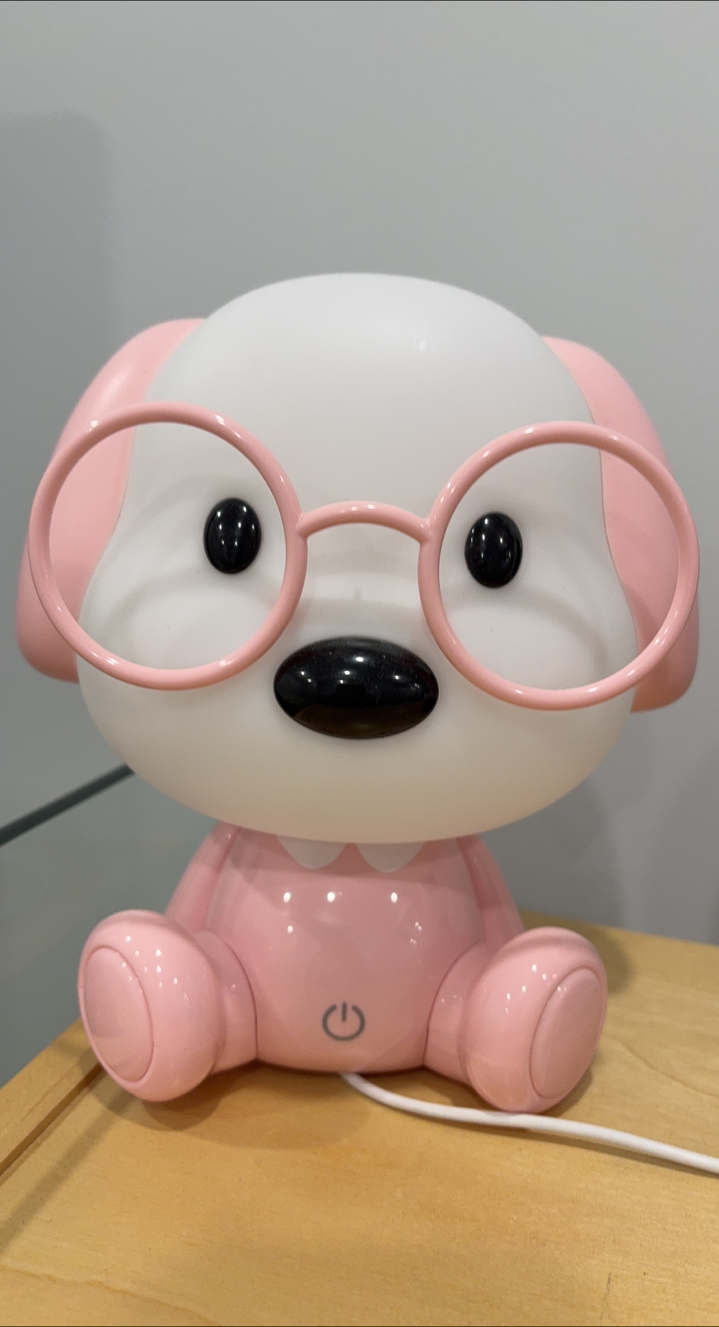Cute Puppy Night Light - Pink thumbnail