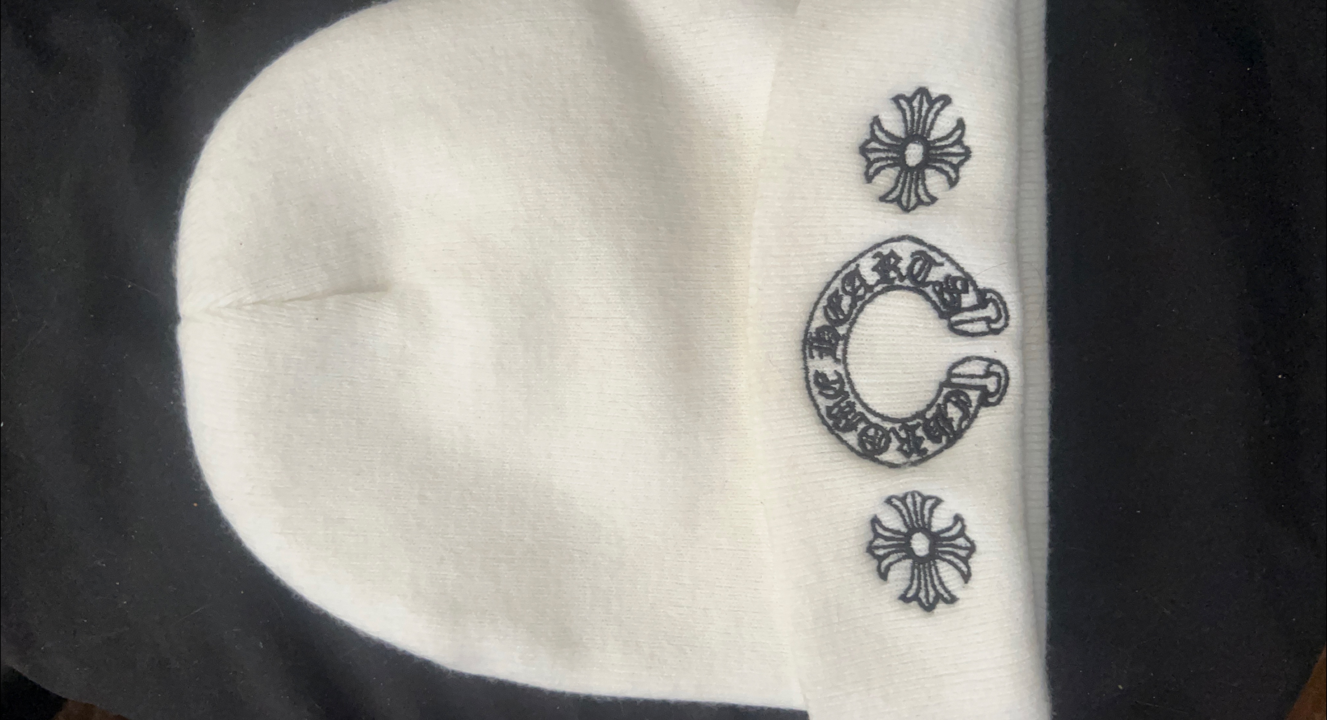 Chrome Hearts White Beanie thumbnail