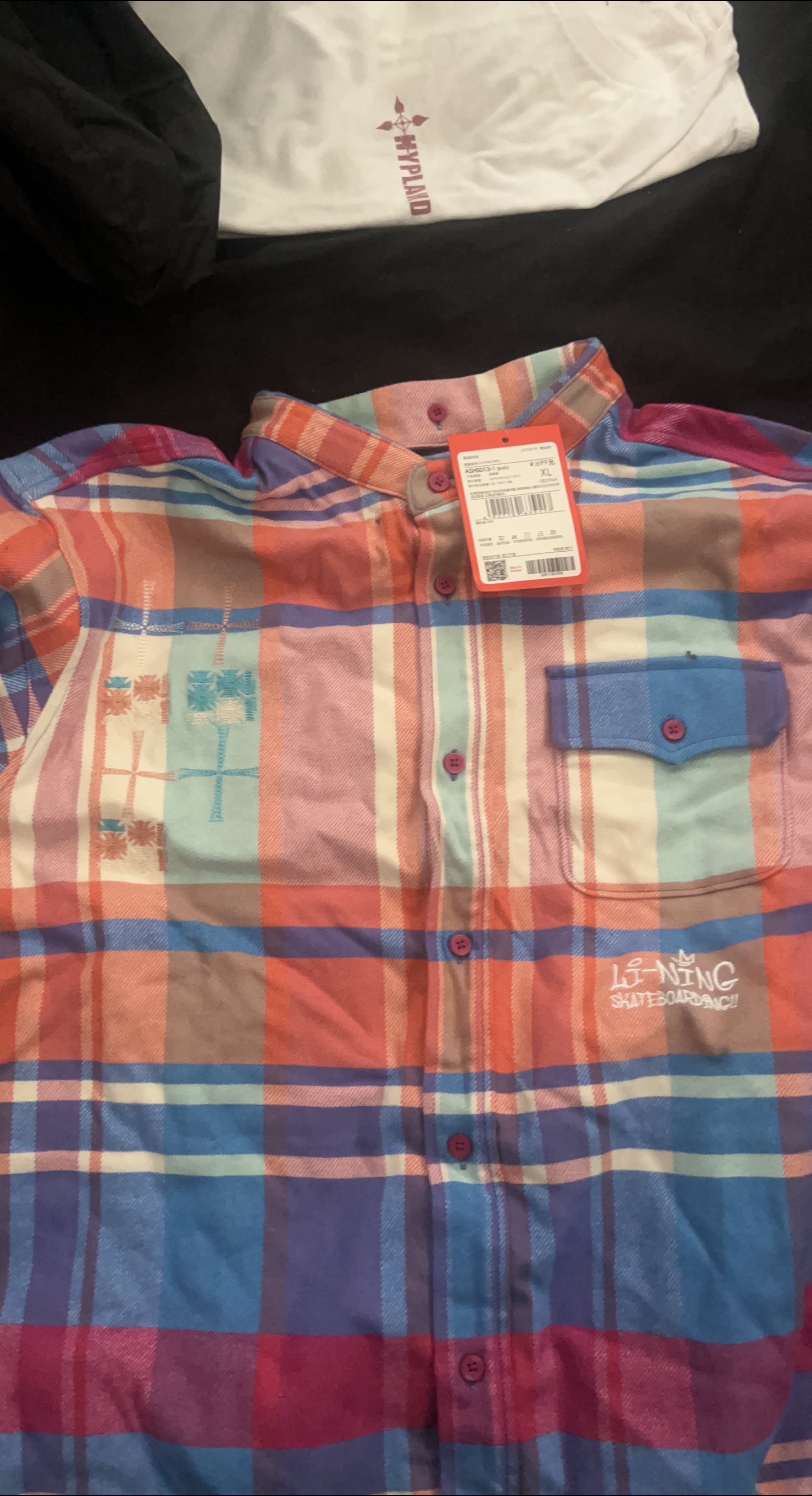 Li-Ning Skateboard Plaid Shirt - XL thumbnail