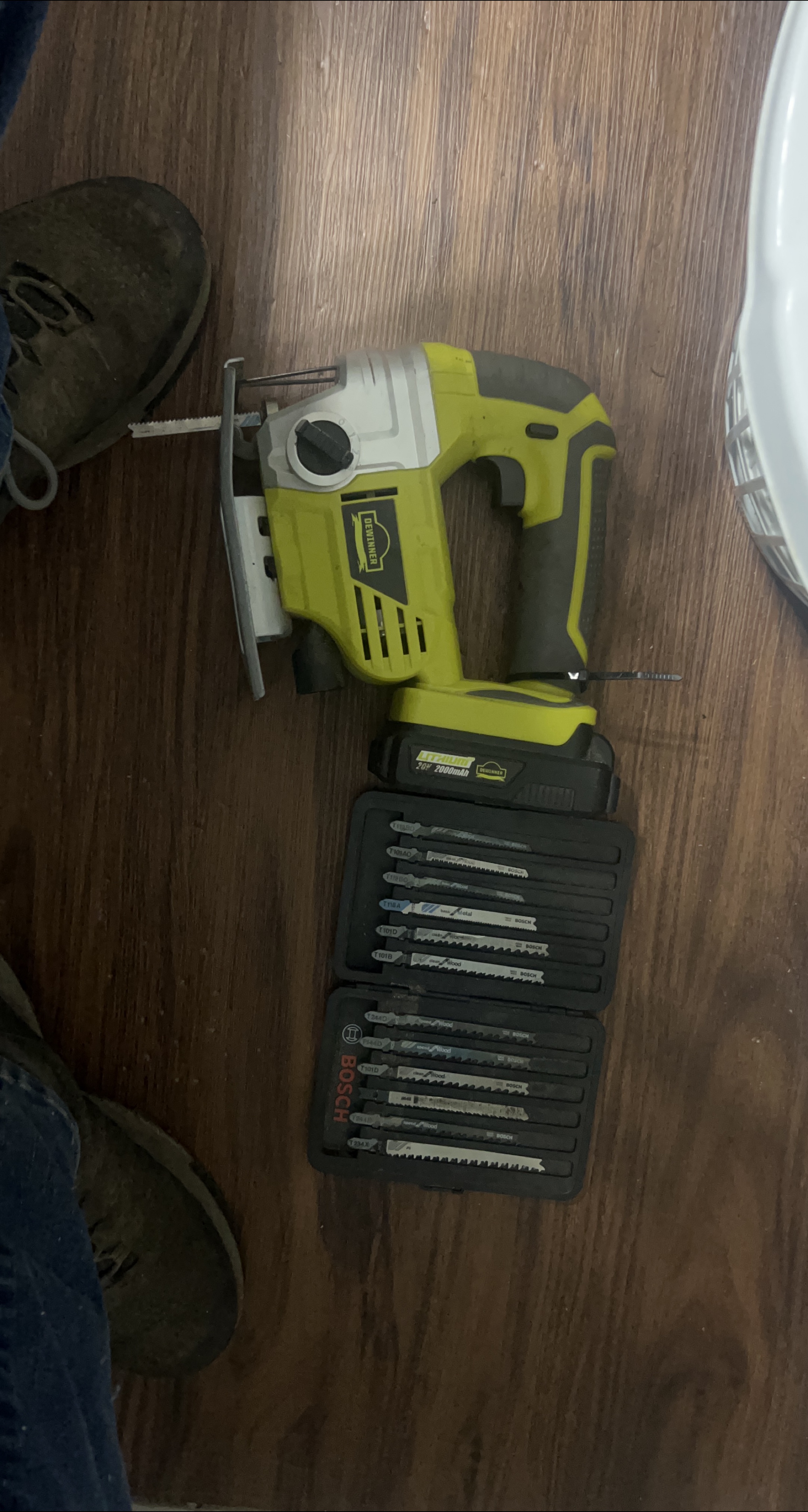 Dewinner Cordless Jigsaw with Bosch Blades image indicator(2)