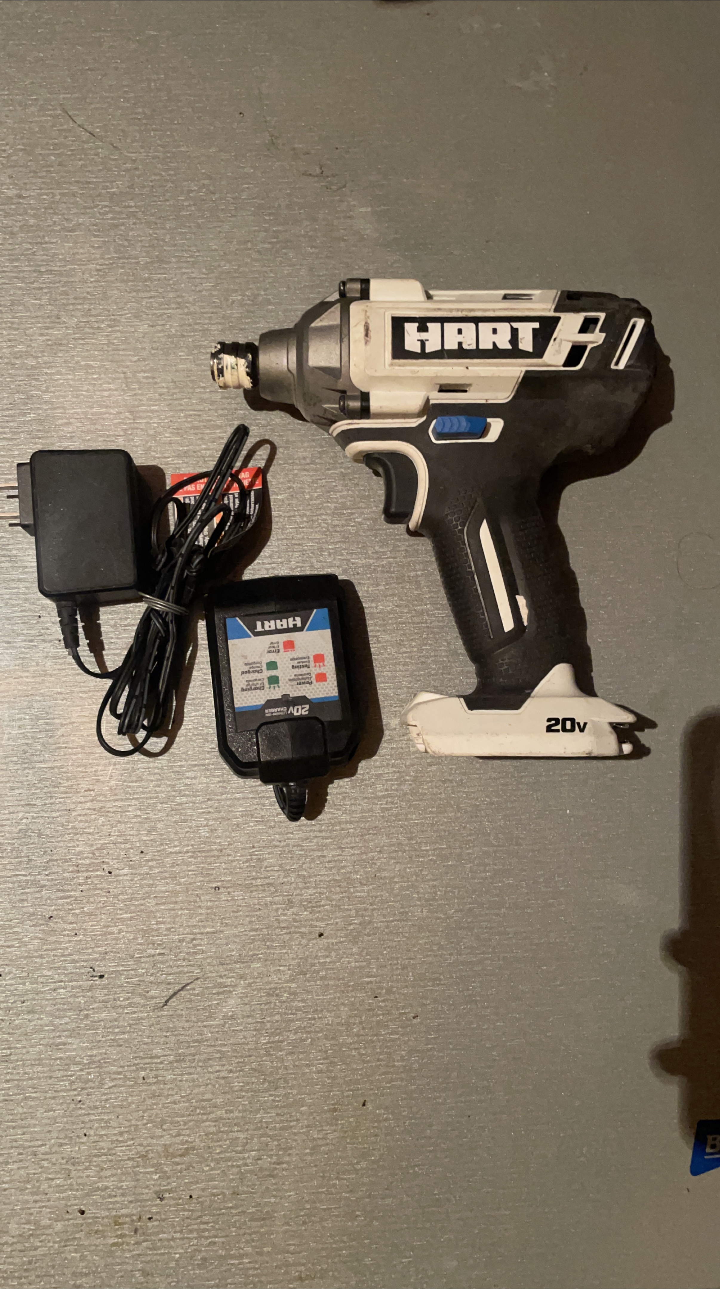 Hart 20V Impact Driver with Charger 🥕 thumbnail