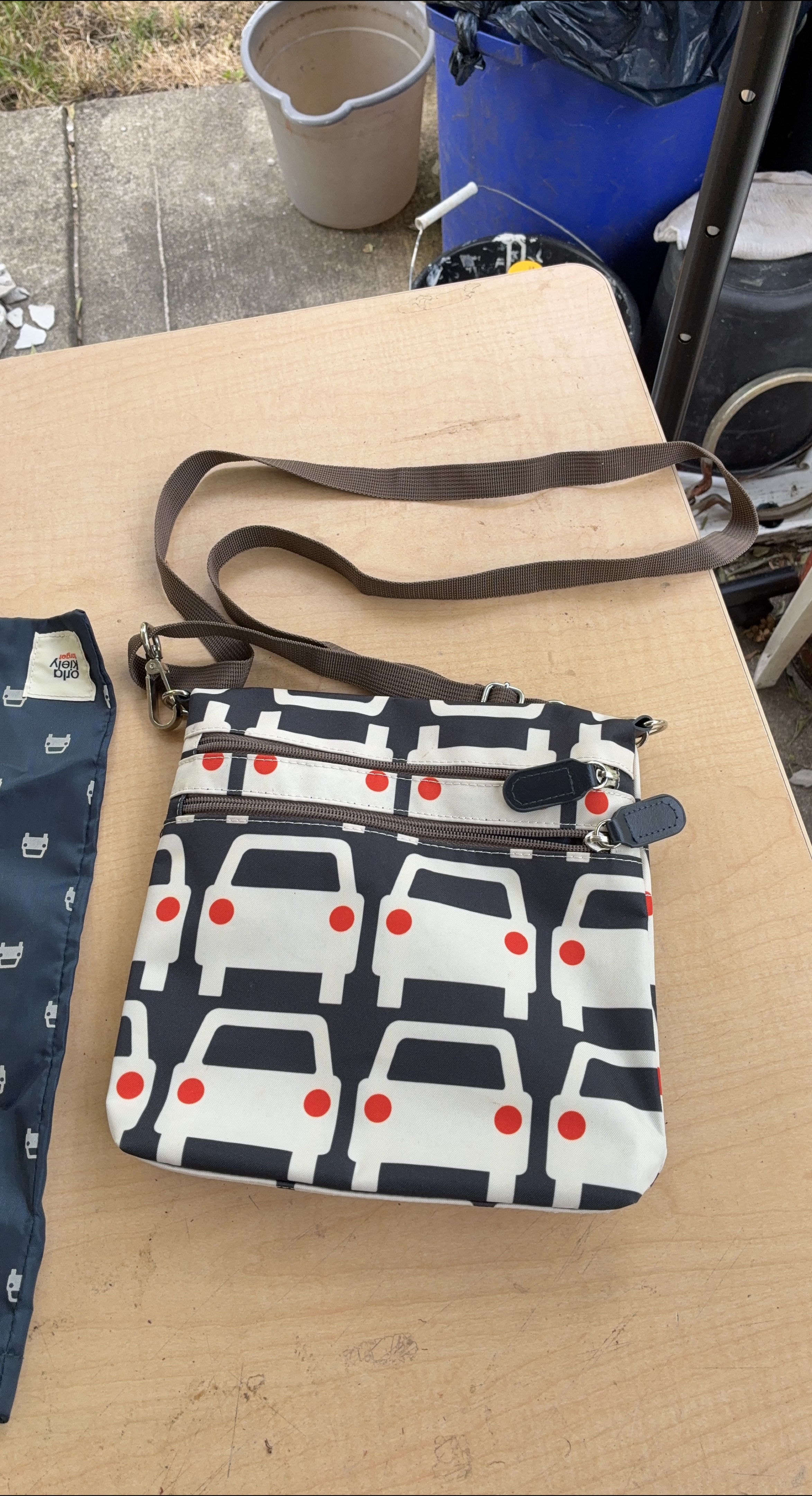 Orla Kiely Car Print Crossbody Bag thumbnail