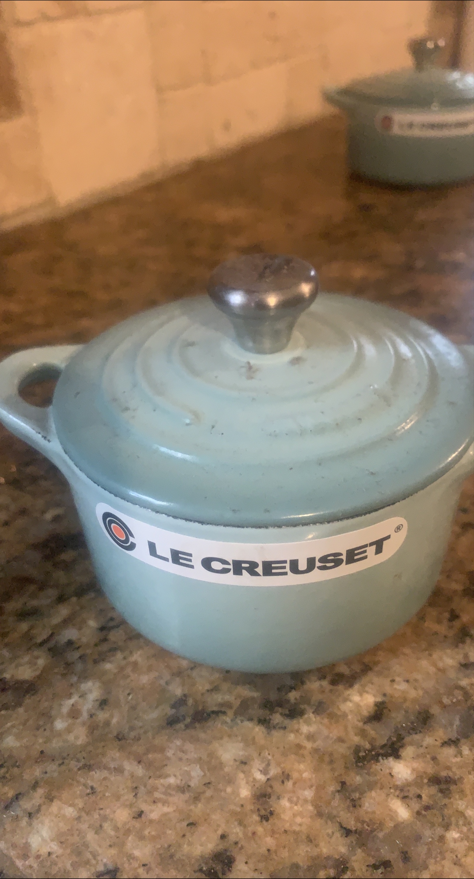 Le Creuset Mini Cocotte - Light Blue
