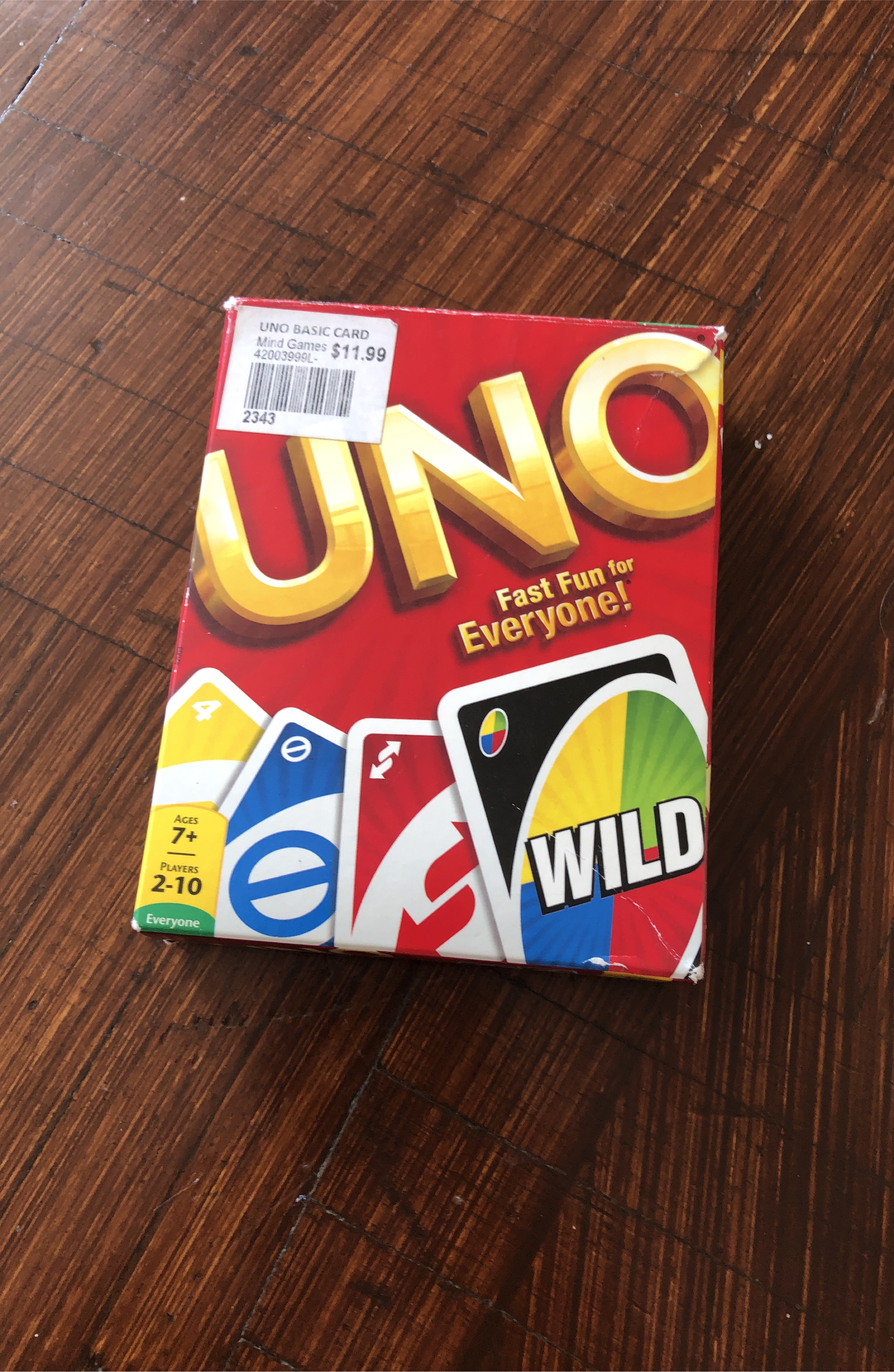 UNO Basic Card Game thumbnail
