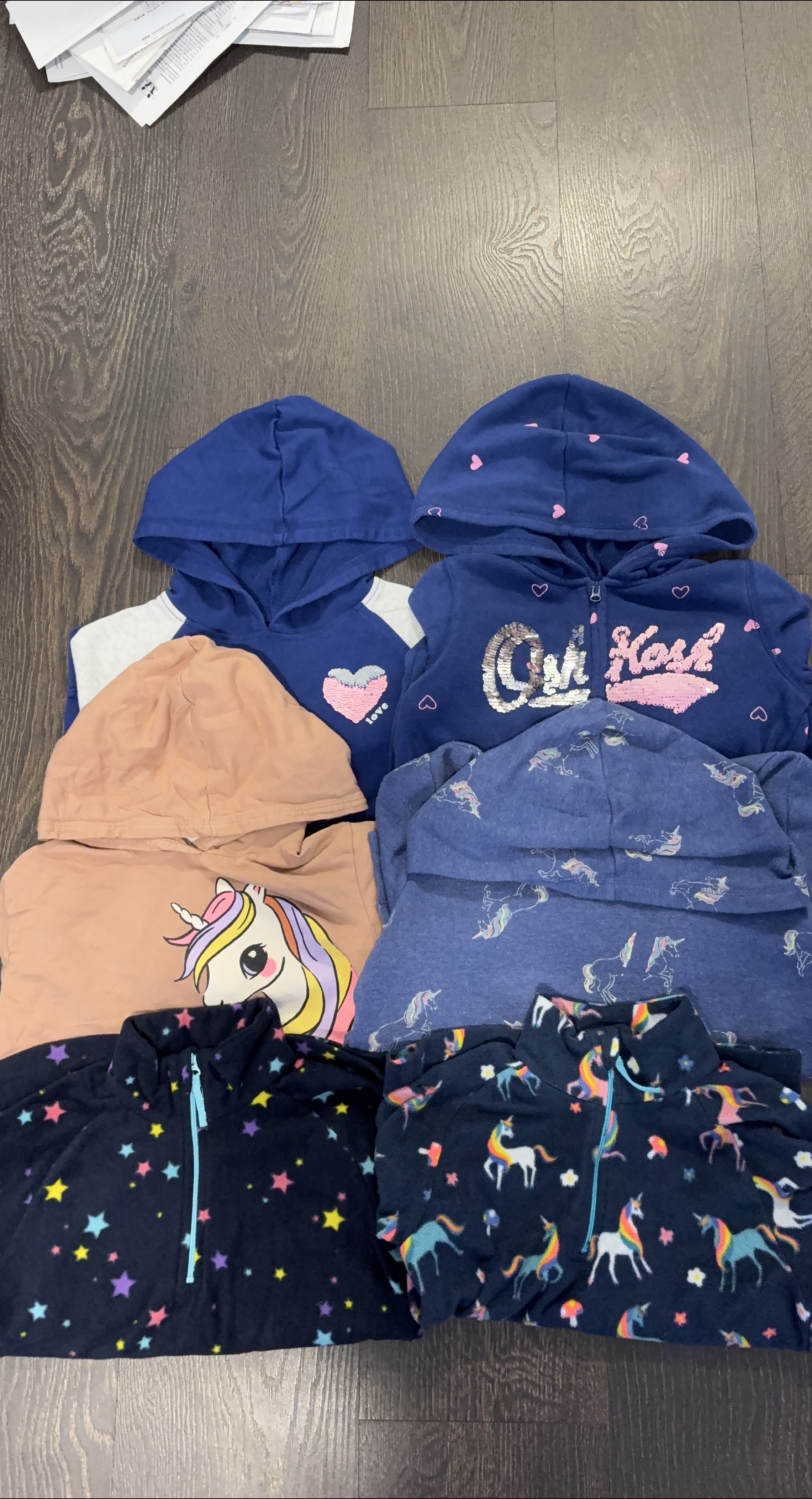 Kids OshKosh & Unicorn Hoodies thumbnail