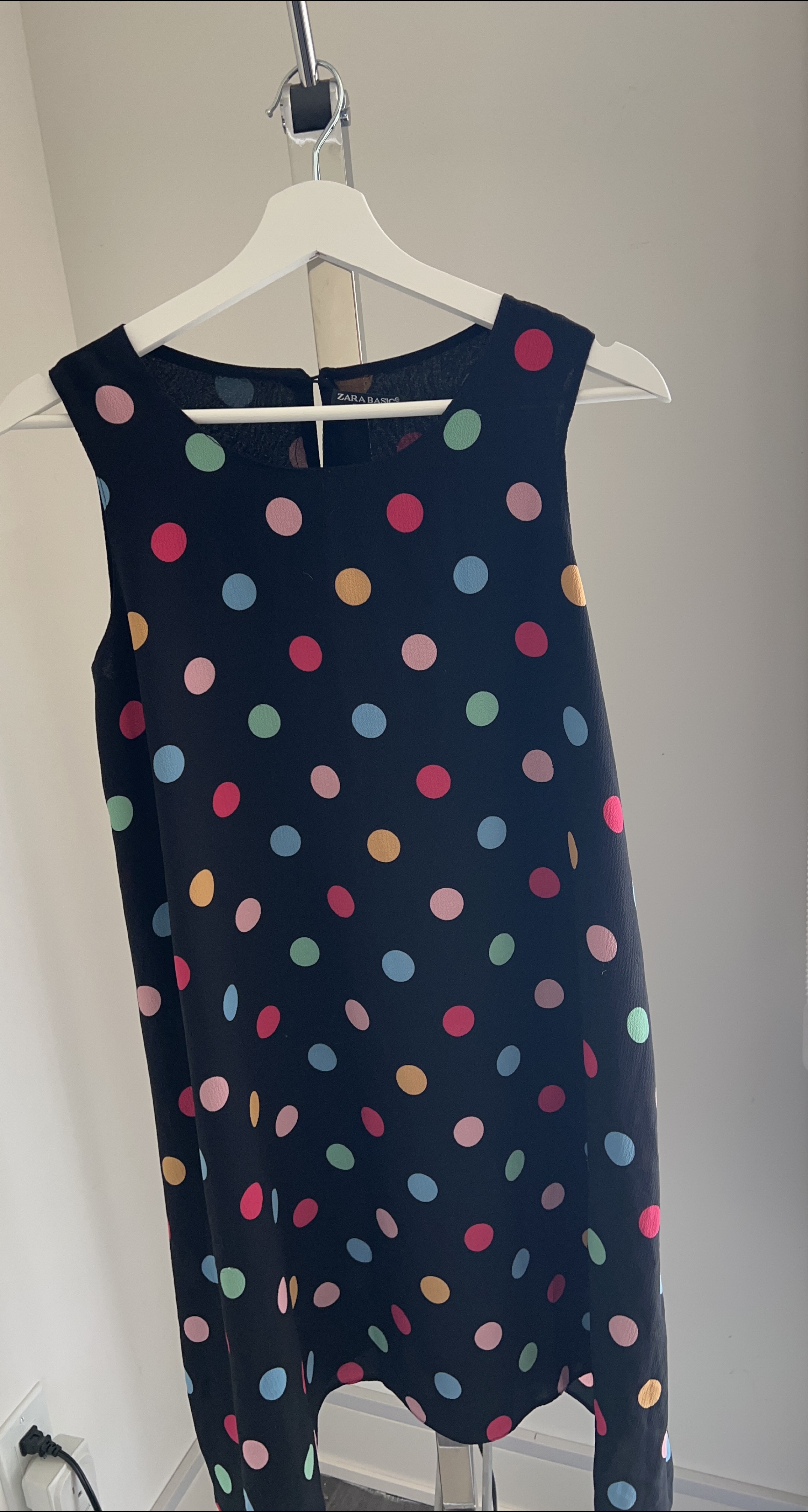 Zara Basics Polka Dot Dress thumbnail