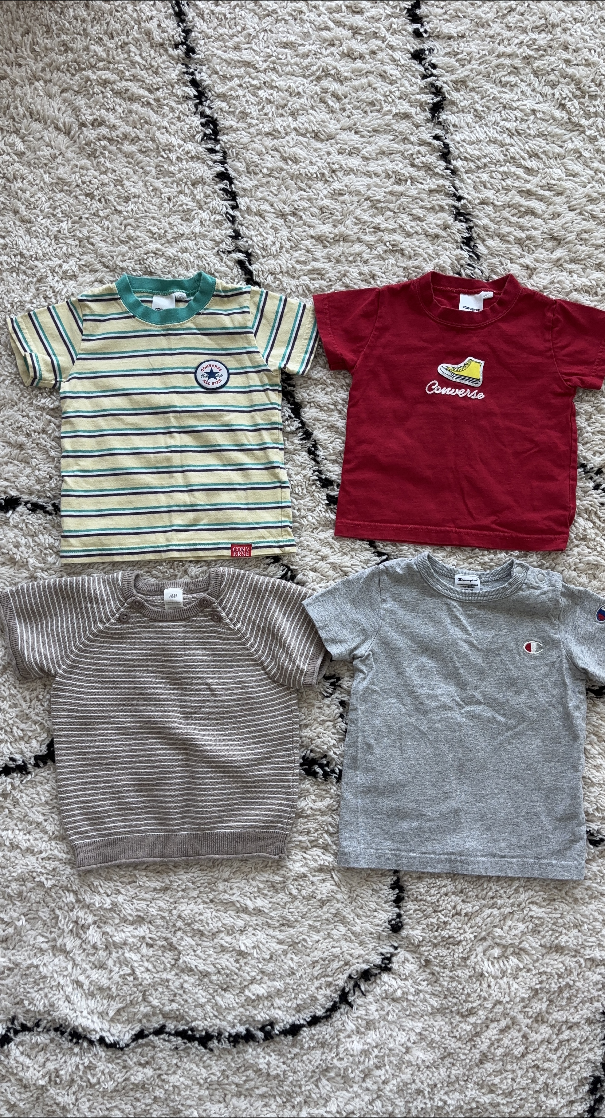 Converse Kids T-Shirts, Size 95 (approx 2T) thumbnail
