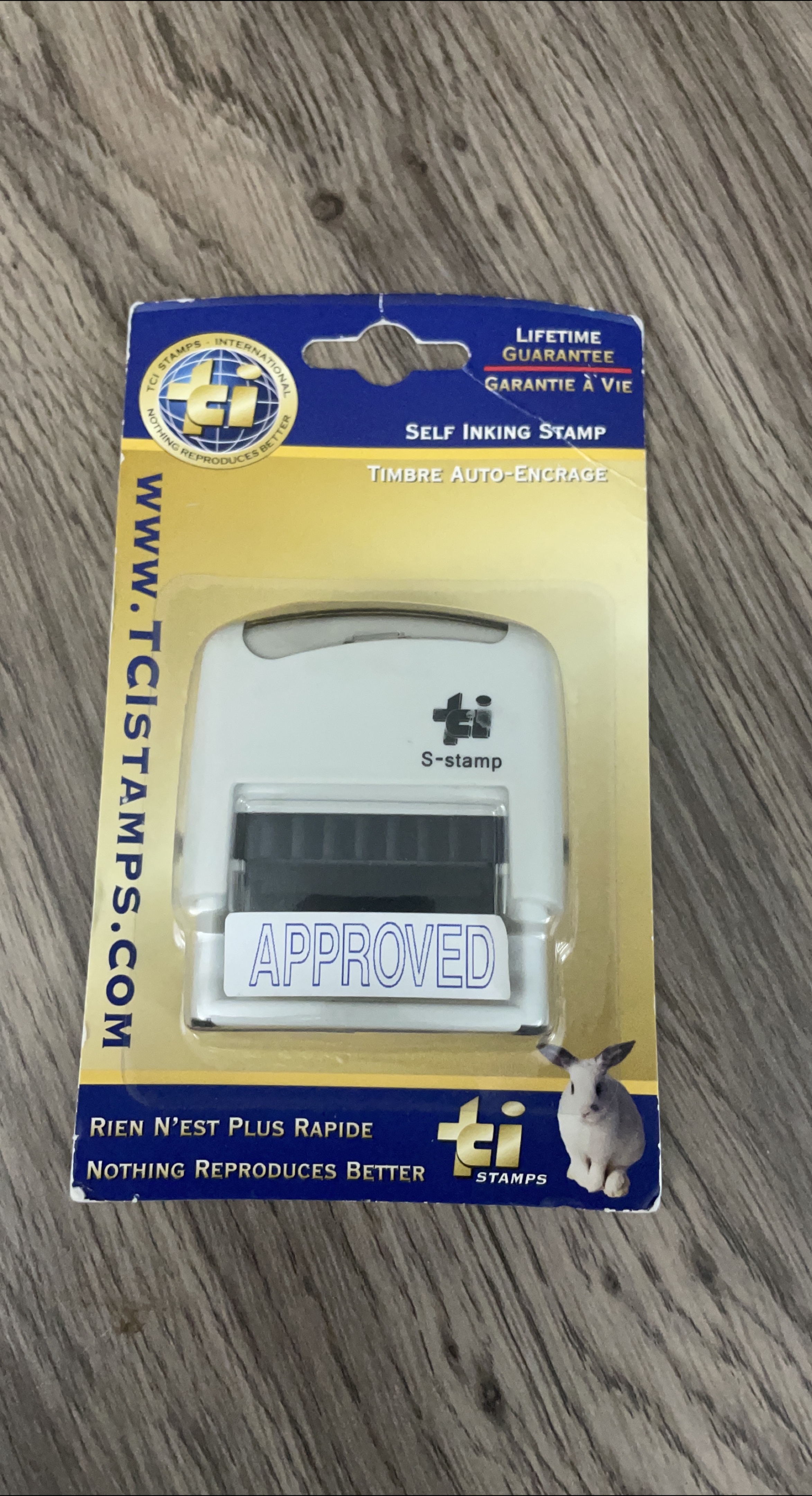 TCI Stamps Self Inking S-stamp thumbnail