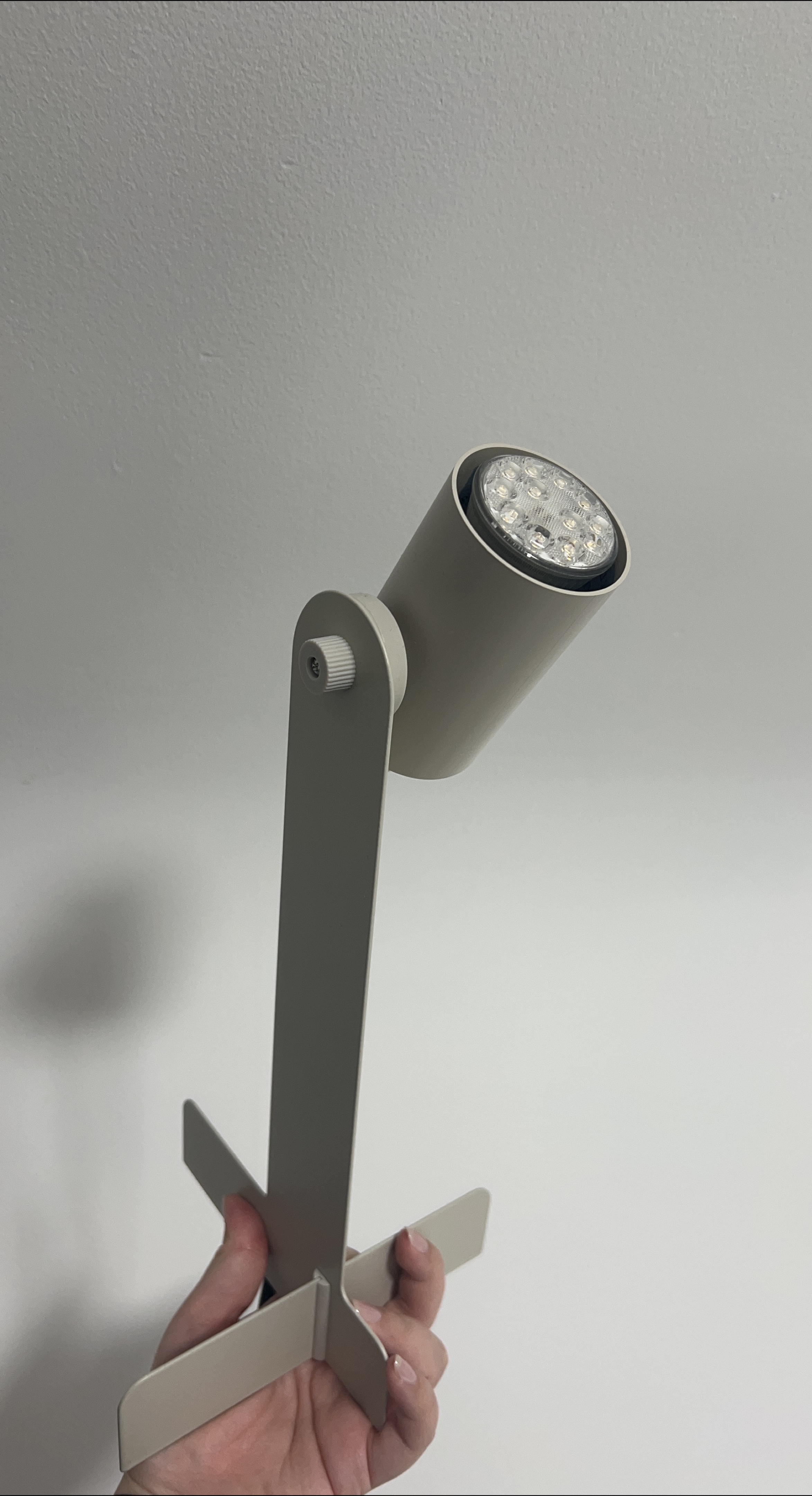 Grey Table Lamp