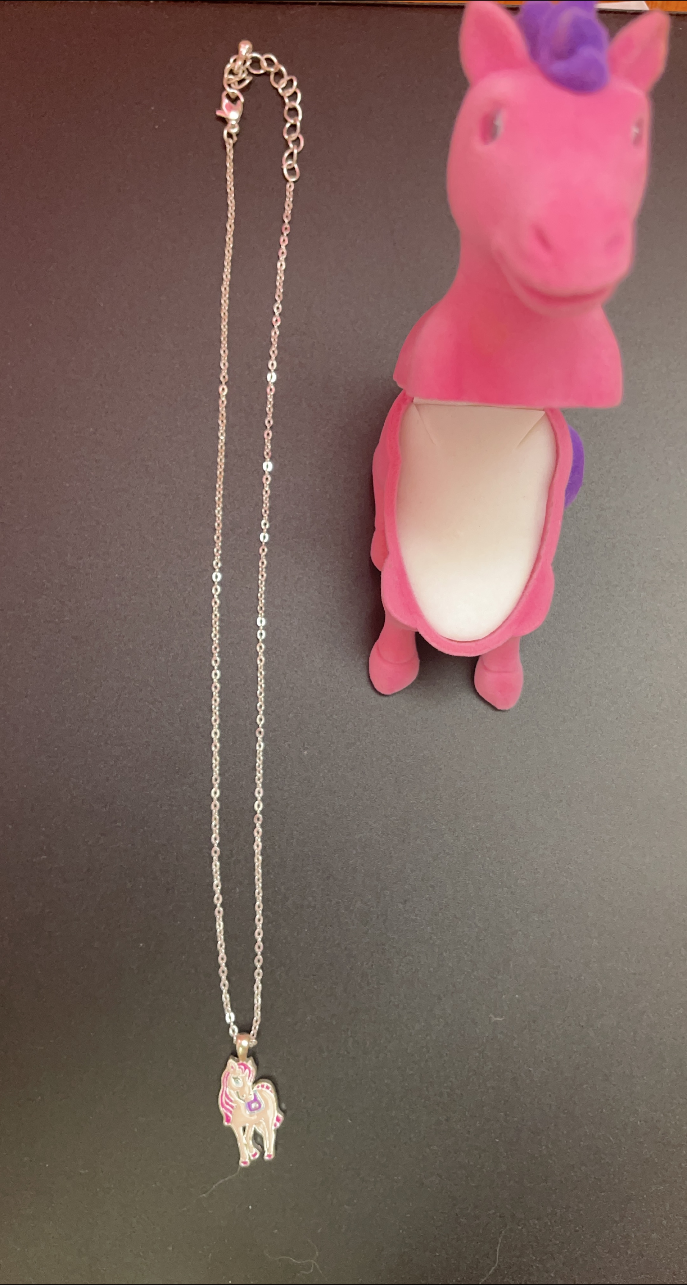 Unicorn Pendant Necklace with Unicorn Box thumbnail