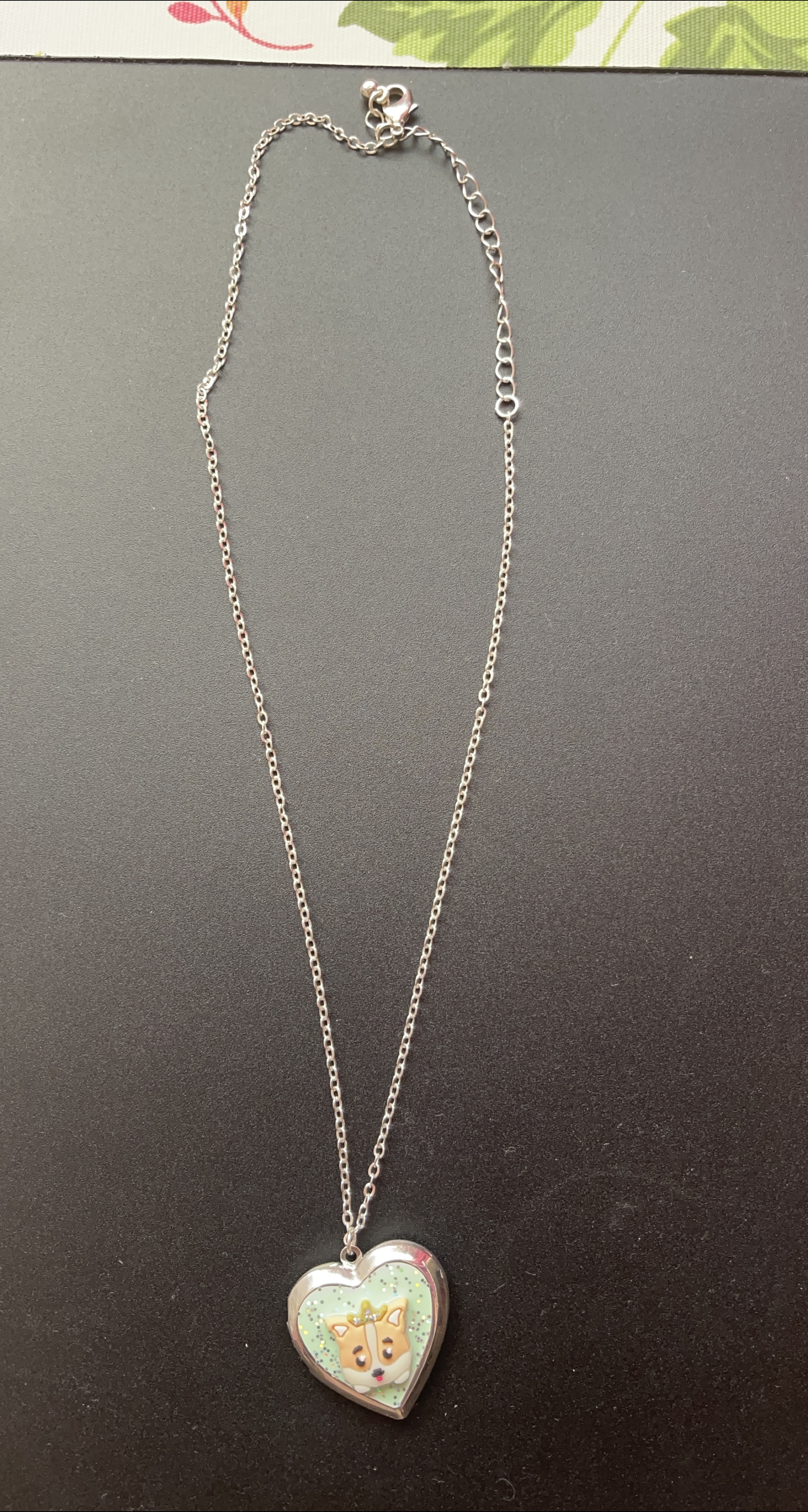 Heart Locket Necklace plus hello kitty Jewelry set thumbnail