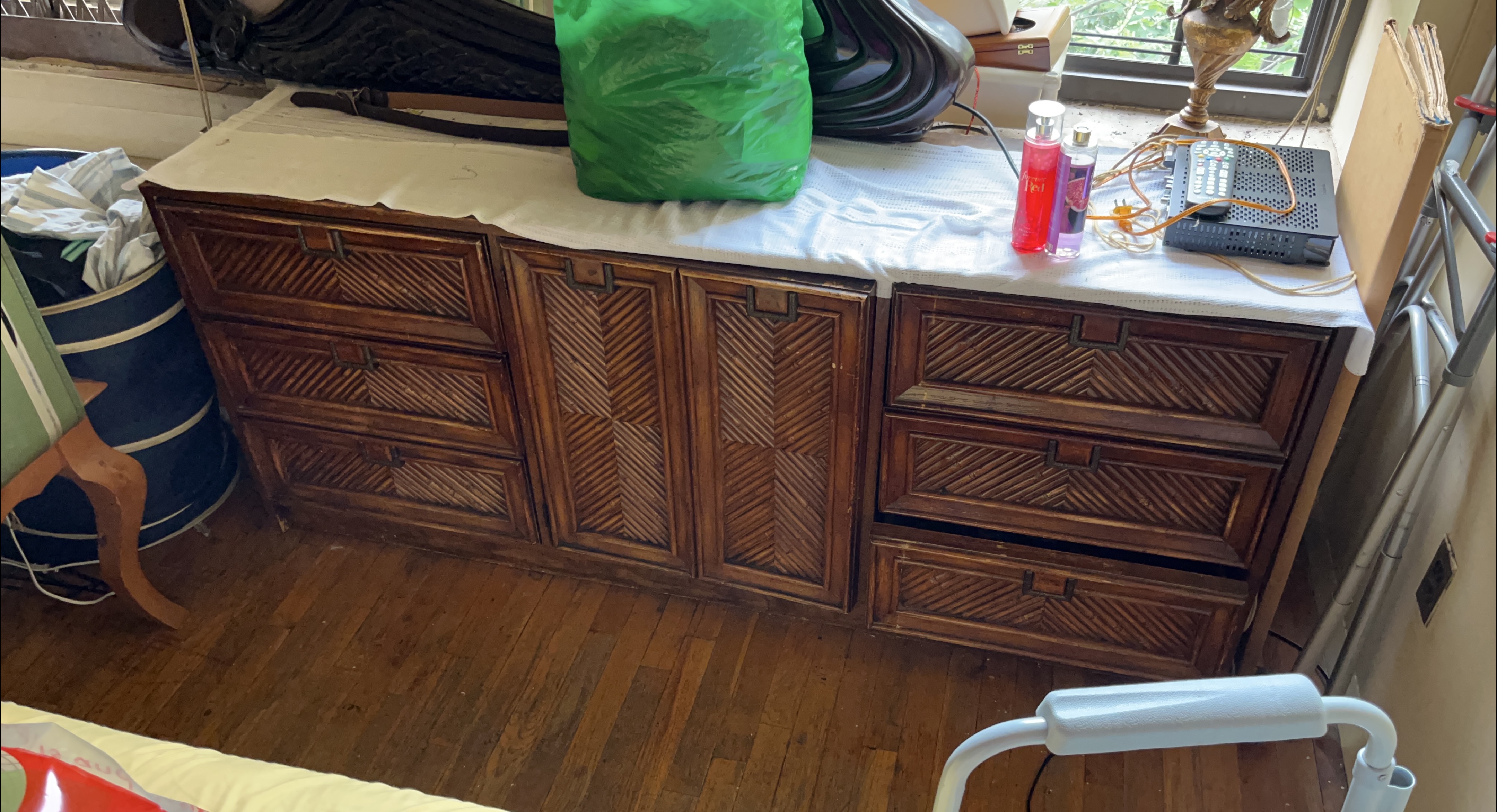 Vintage Wood Dresser thumbnail