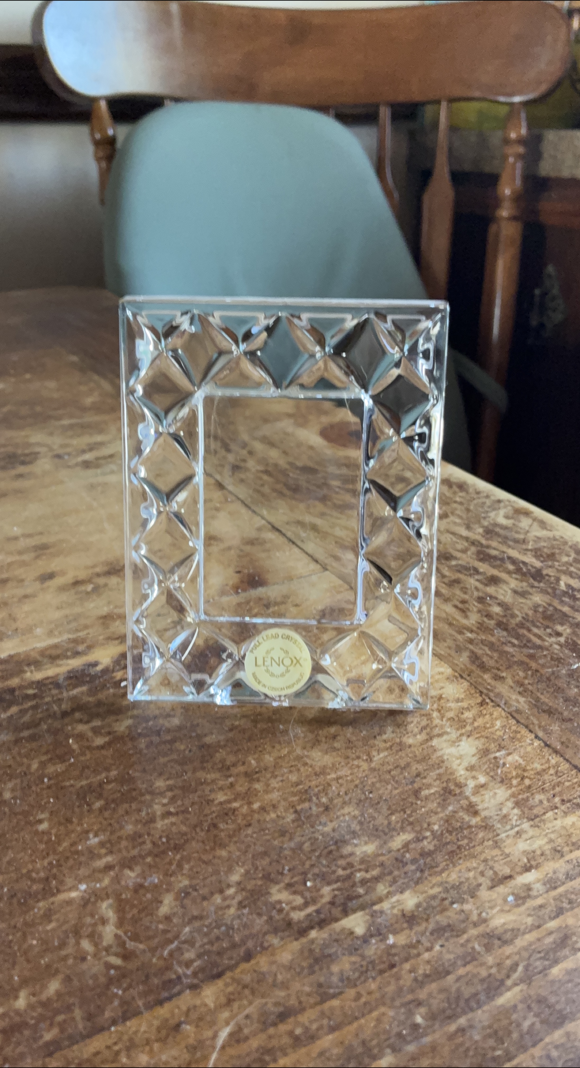 Lenox Lead Crystal Picture Frame