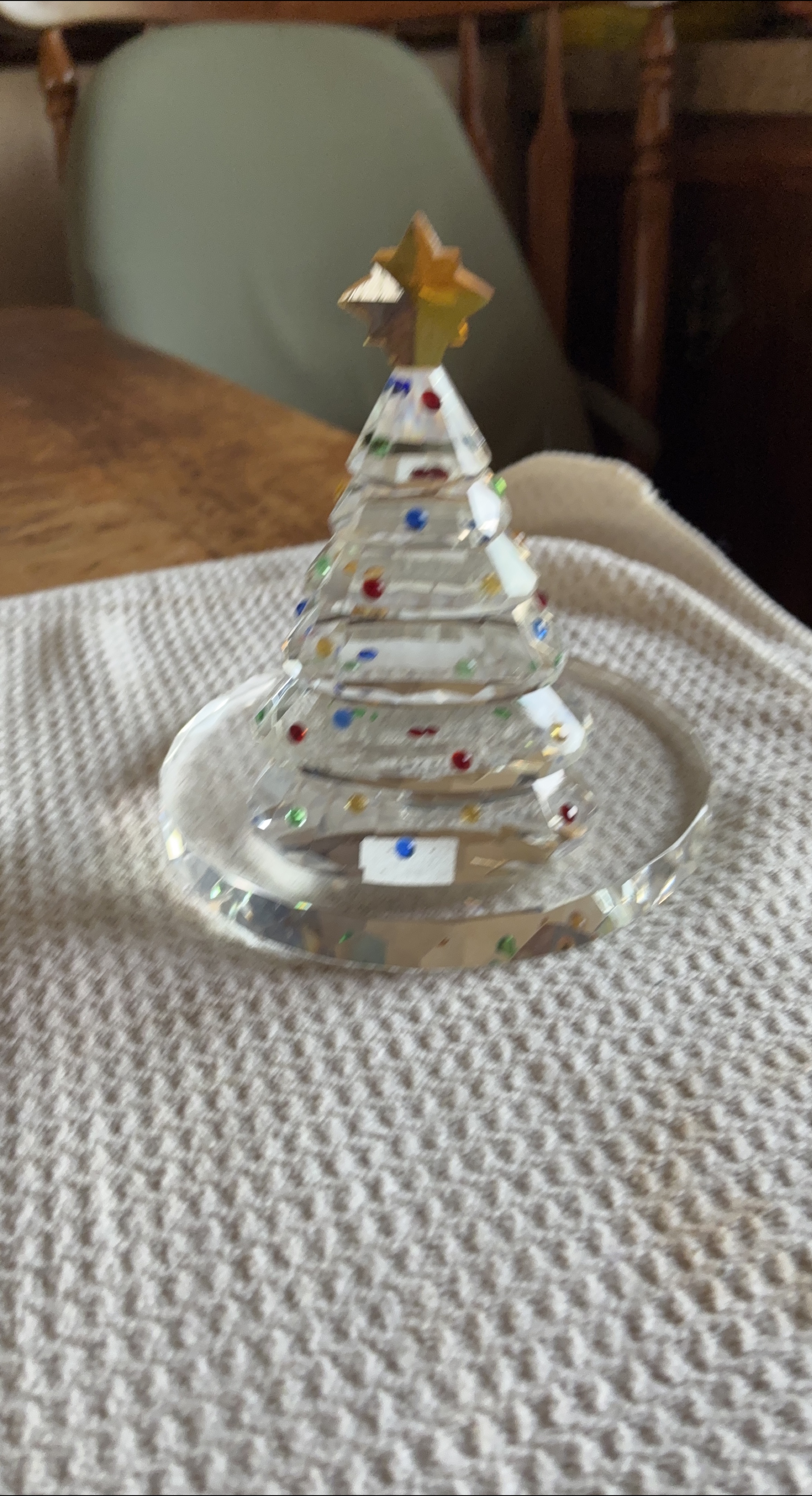 Crystal Christmas Tree Decoration