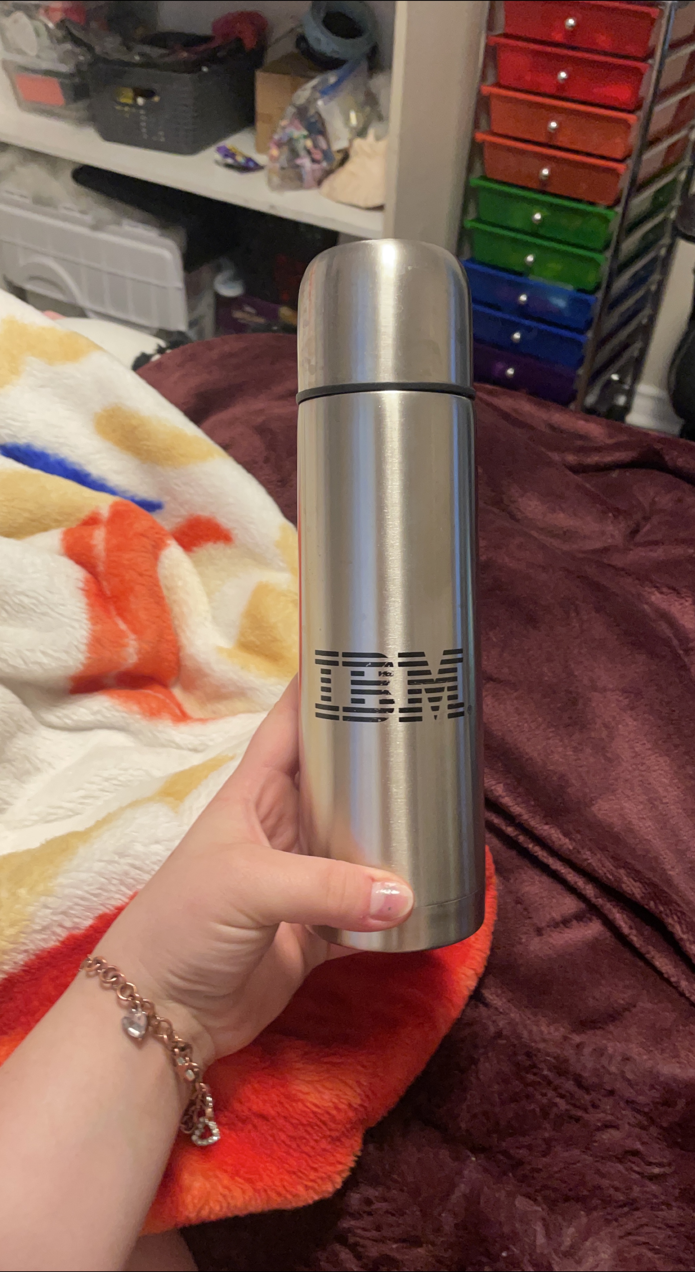 IBM Stainless Steel Water Bottle thumbnail