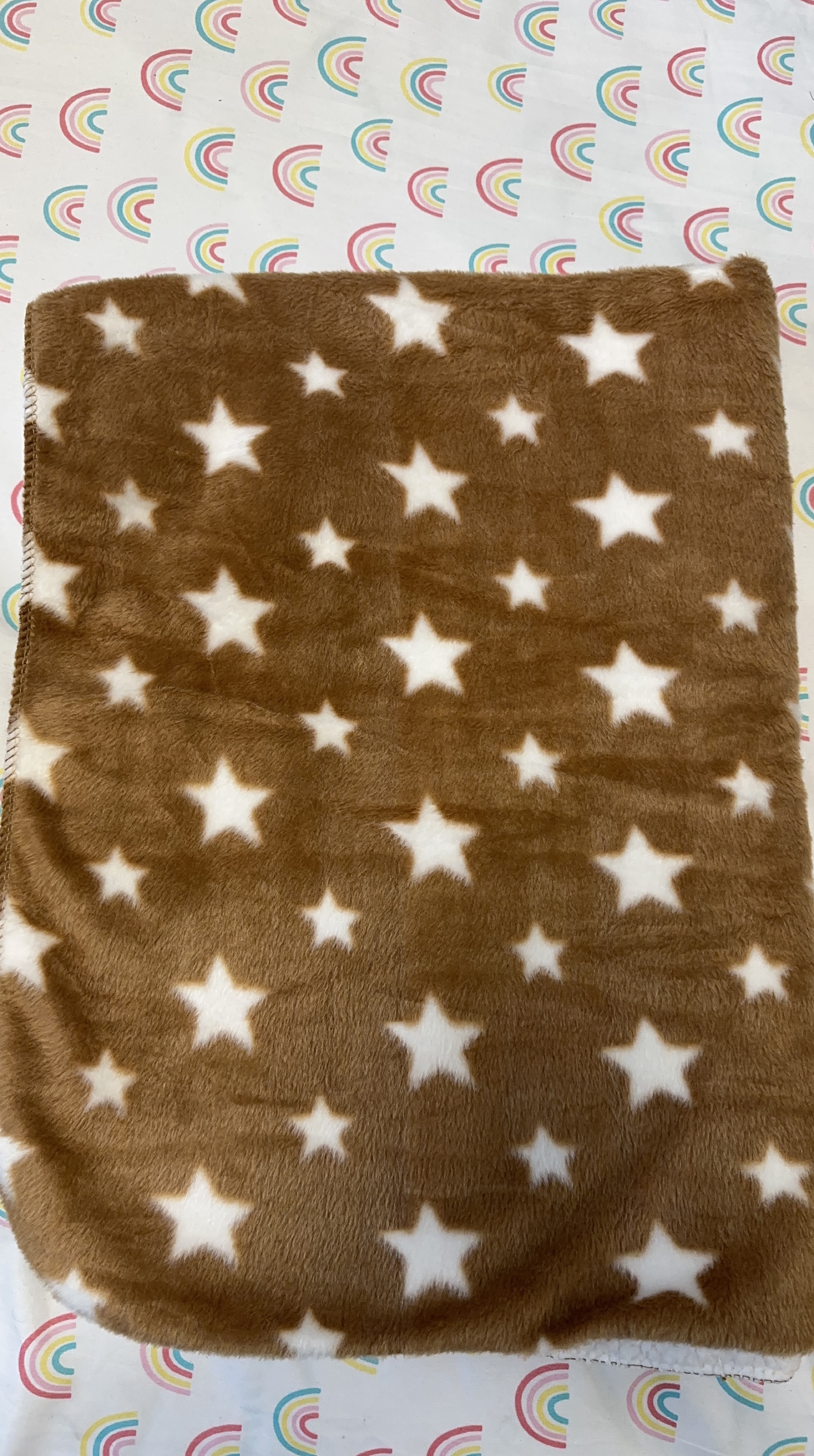 Brown Star Pattern Blanket thumbnail