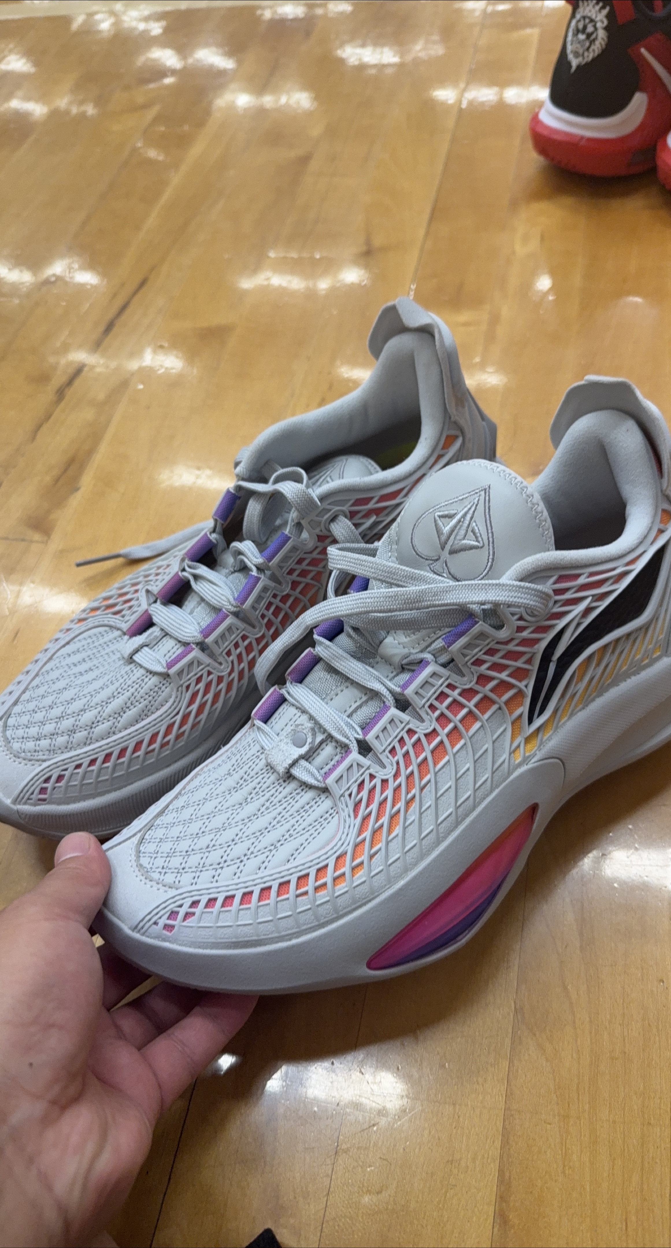 Li-Ning Way of Wade Fission 9 Grey US 9 thumbnail