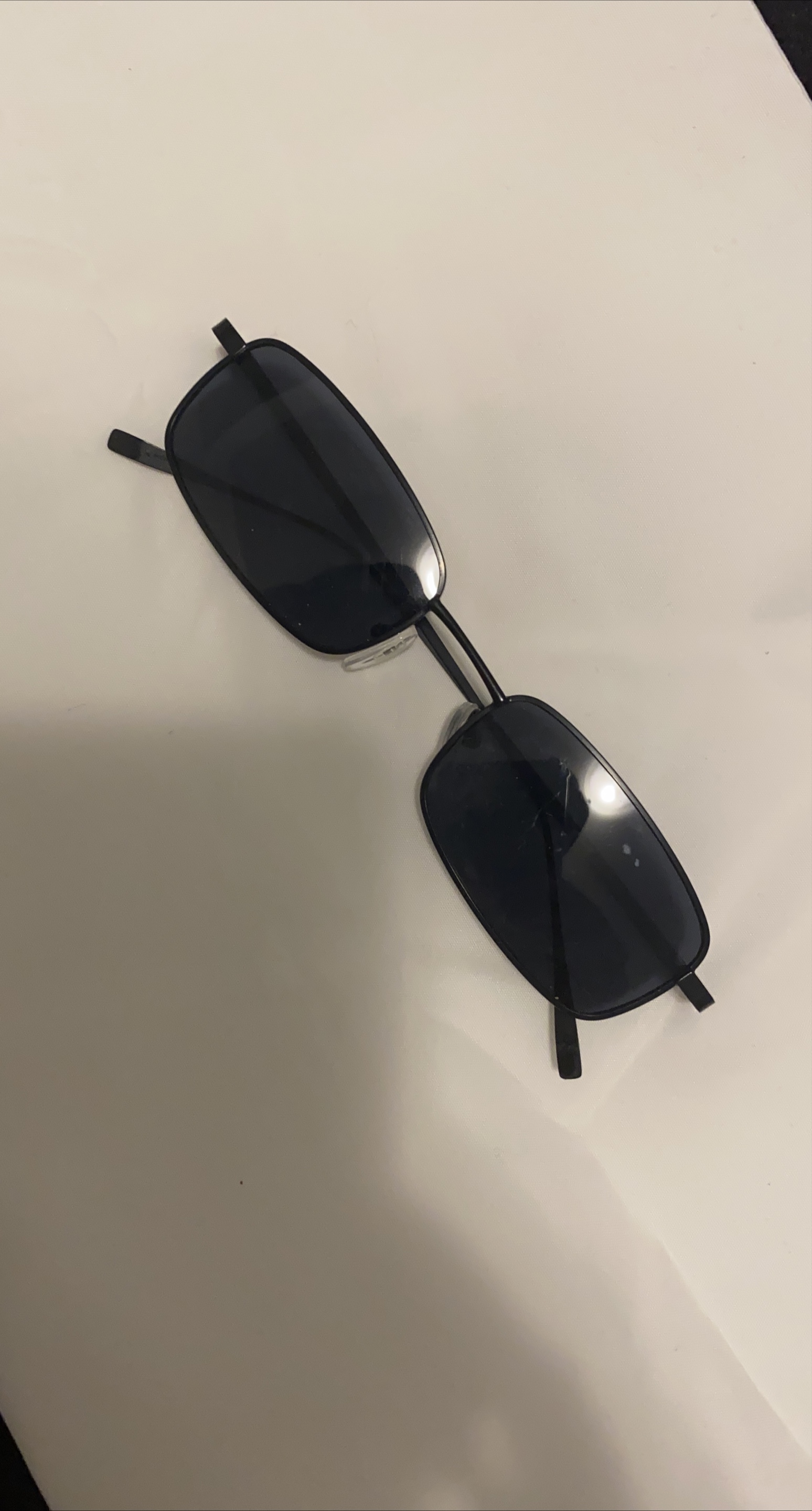 Black Rectangle Sunglasses thumbnail