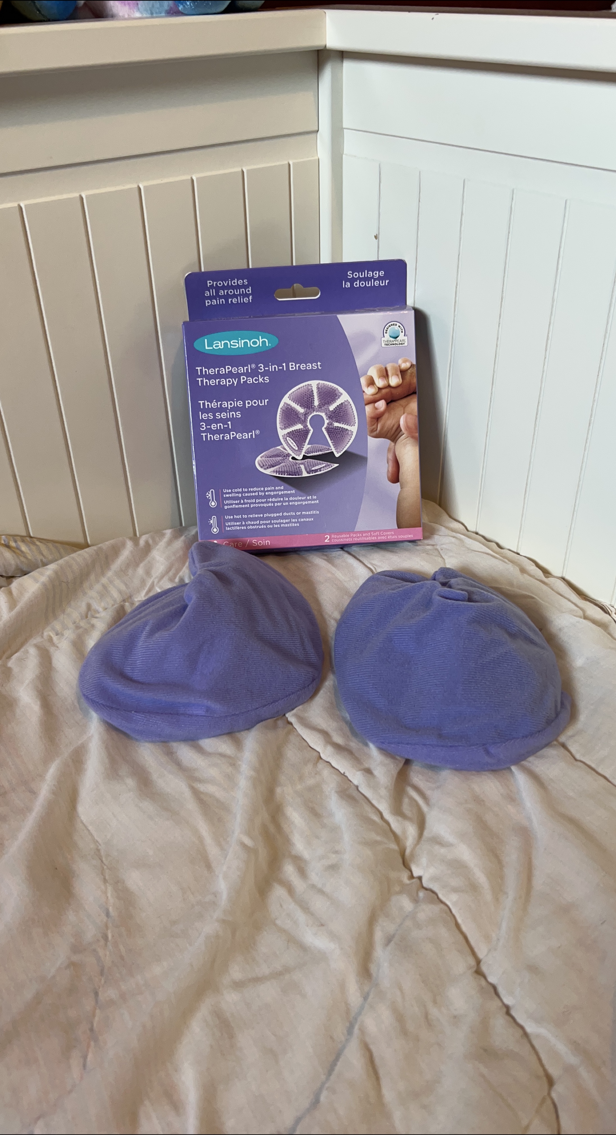Lansinoh TheraPearl 3-in-1 Breast Therapy Packs thumbnail