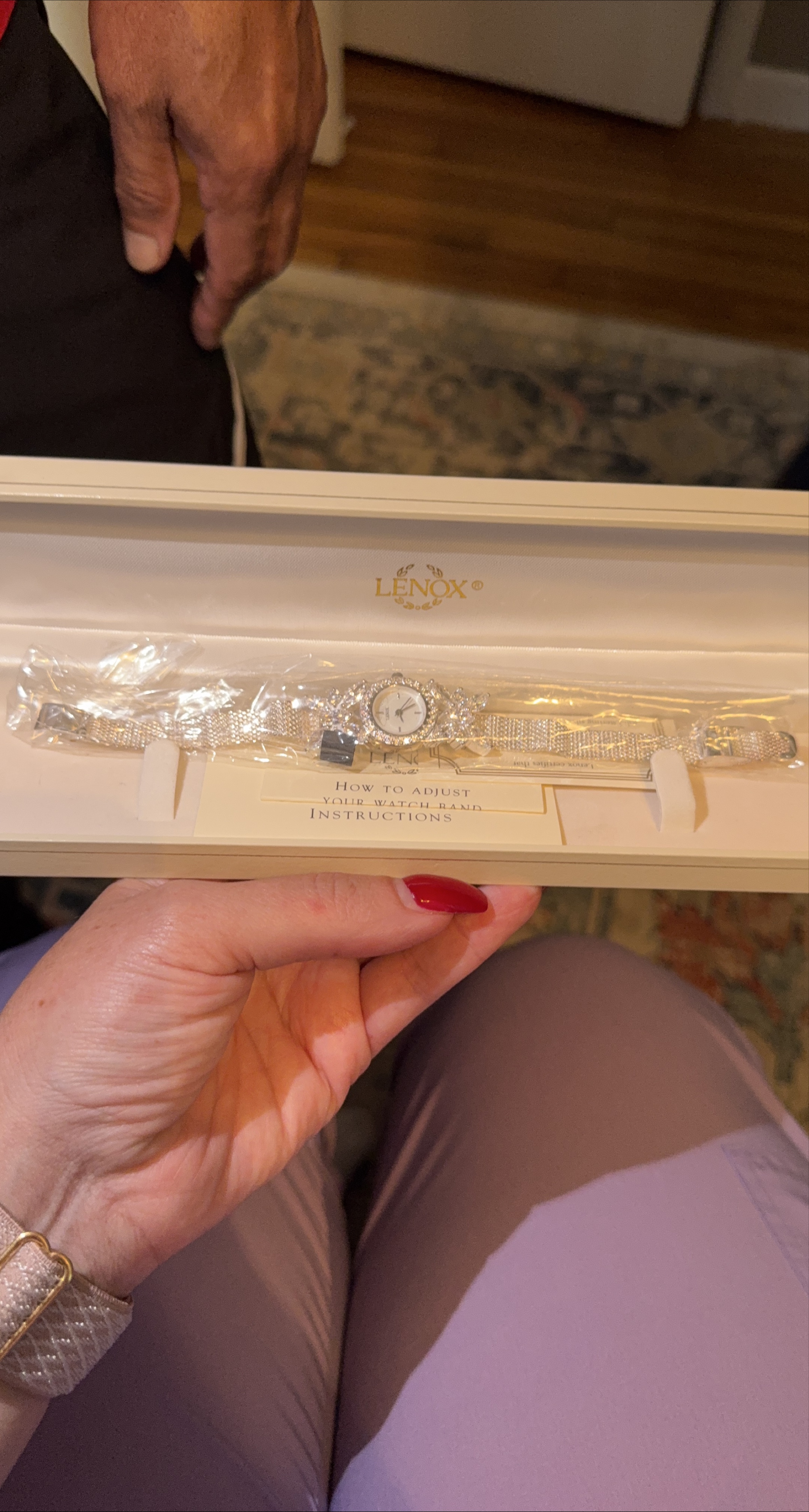 Lenox Women's Crystal Accent Watch