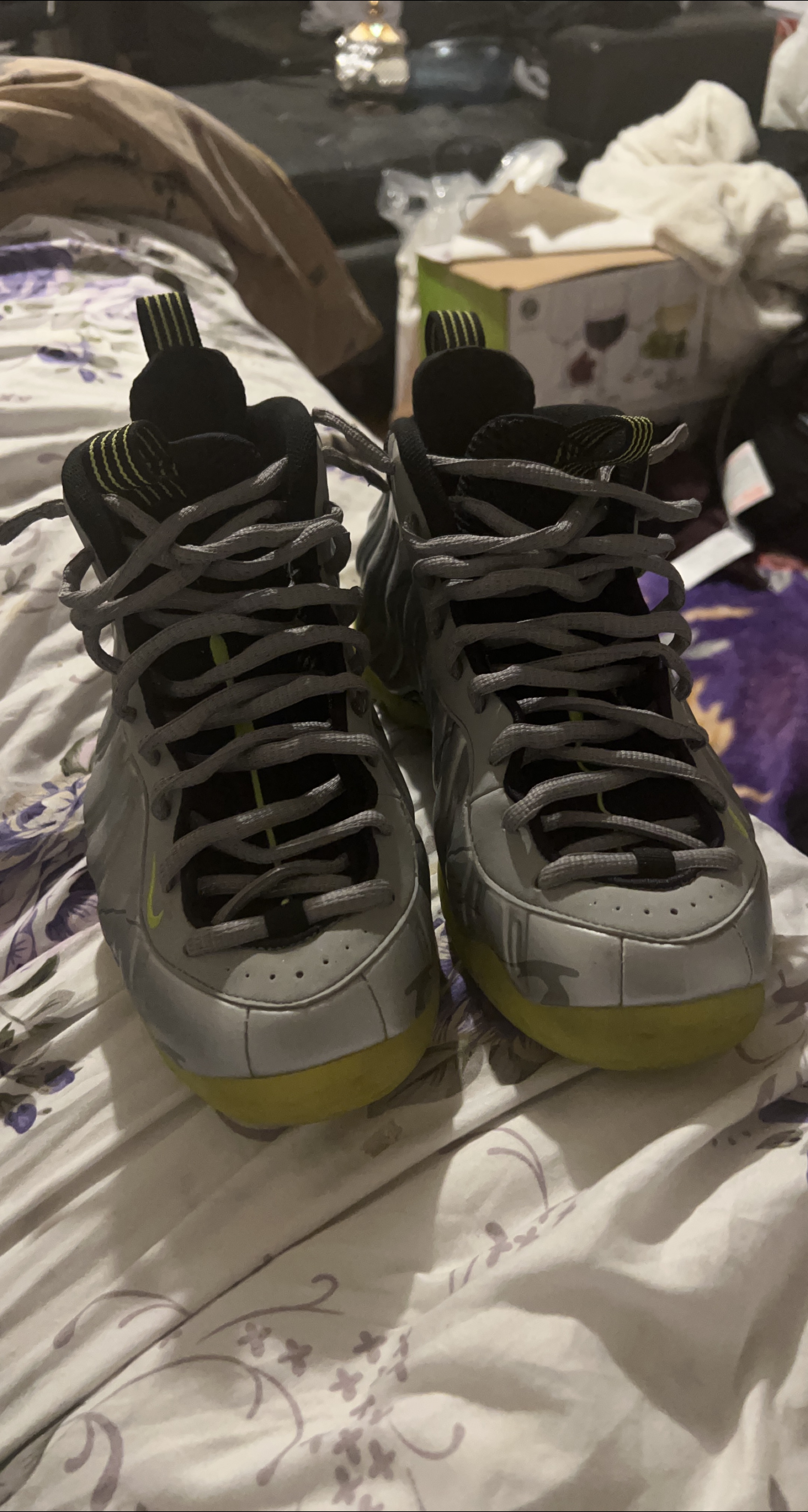 Nike Air Foamposite One Pewter Size 11 thumbnail