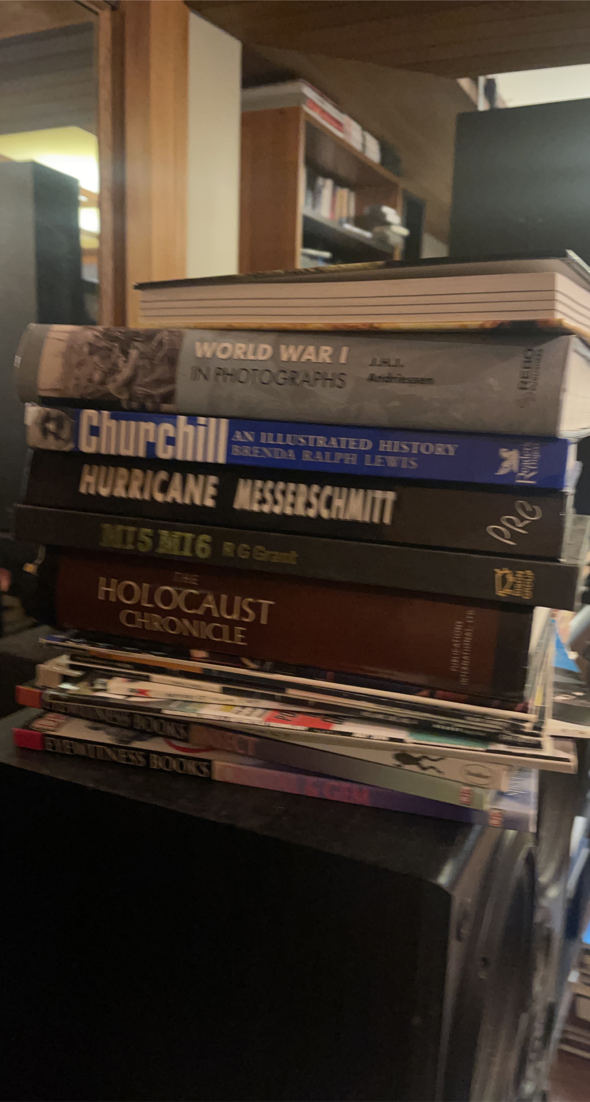 Assorted History Books - Churchill, WWII, Holocaust thumbnail