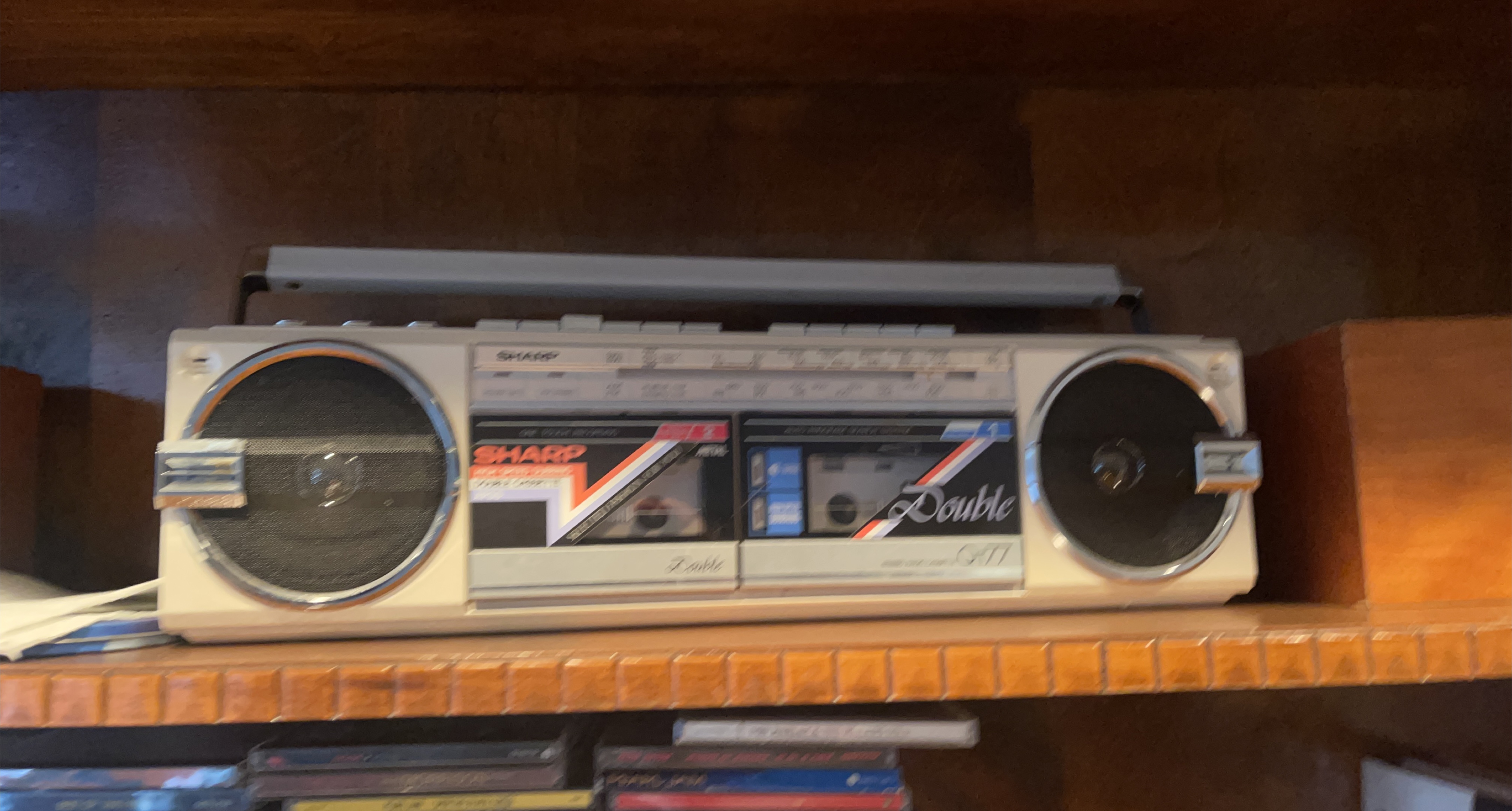 Sharp Double Gf77 Boombox thumbnail