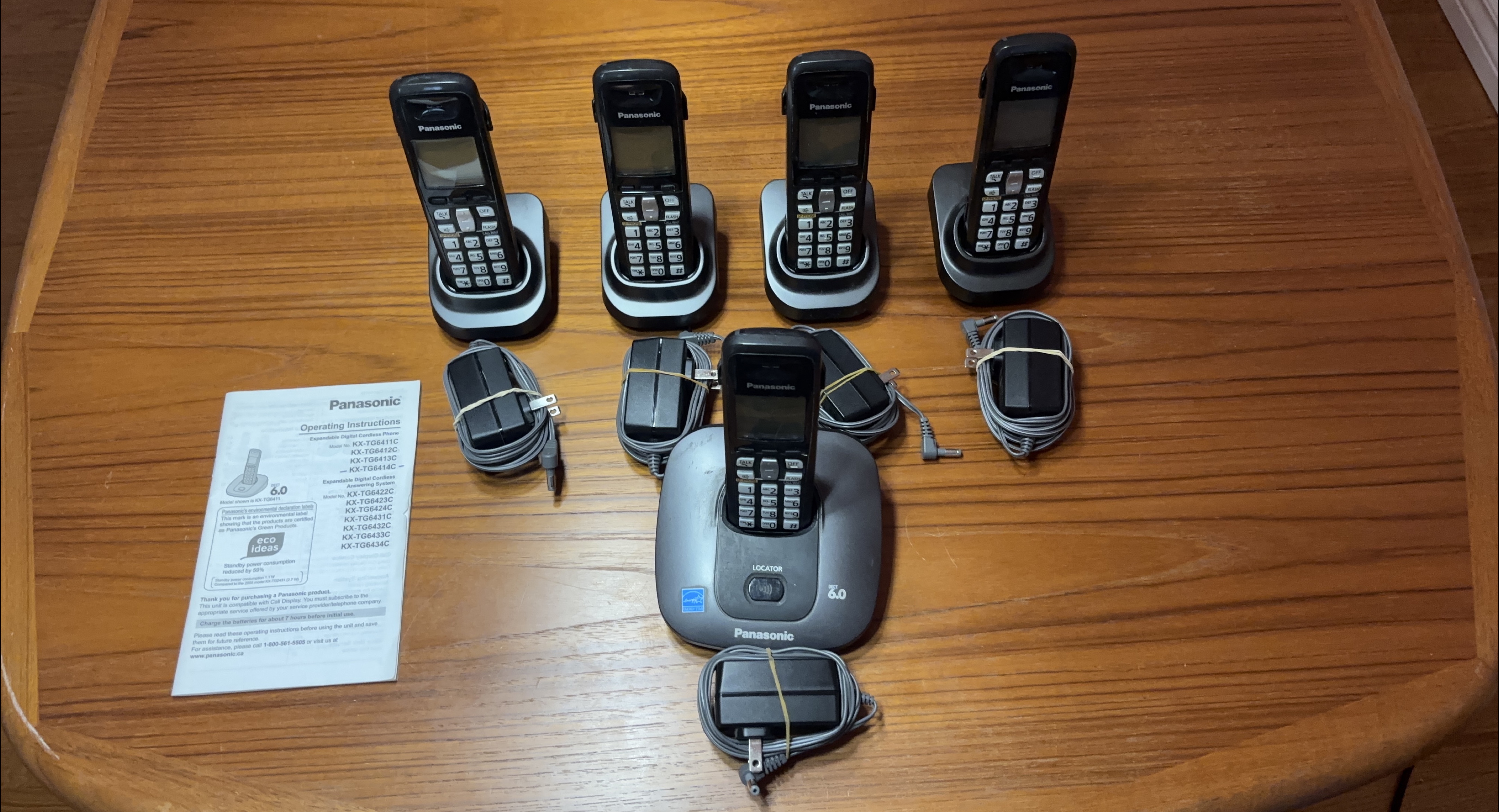 Panasonic KX-TG6414C Cordless Phone System thumbnail