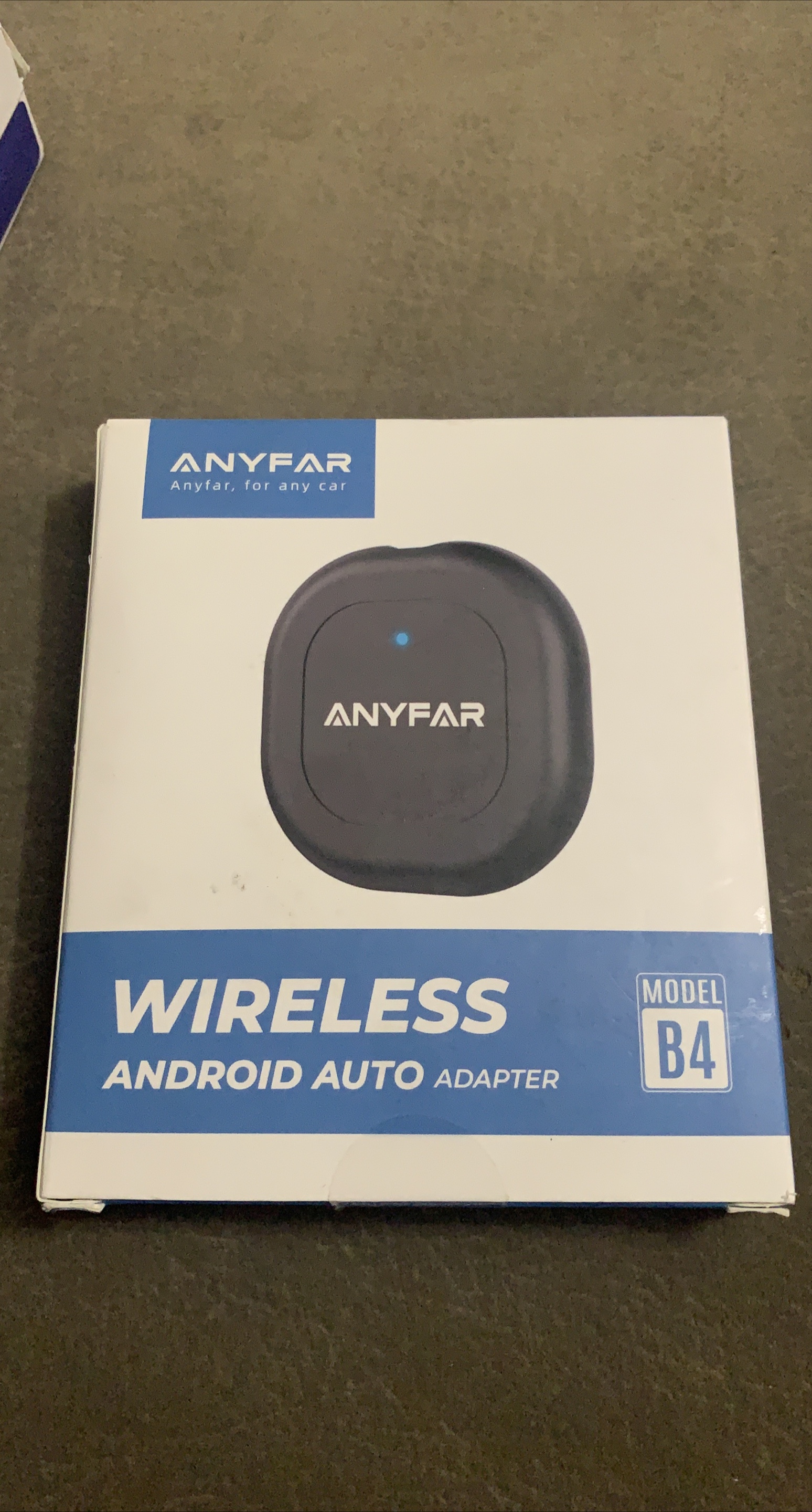 ANYFAR Wireless Android Auto Adapter - Model B4 thumbnail