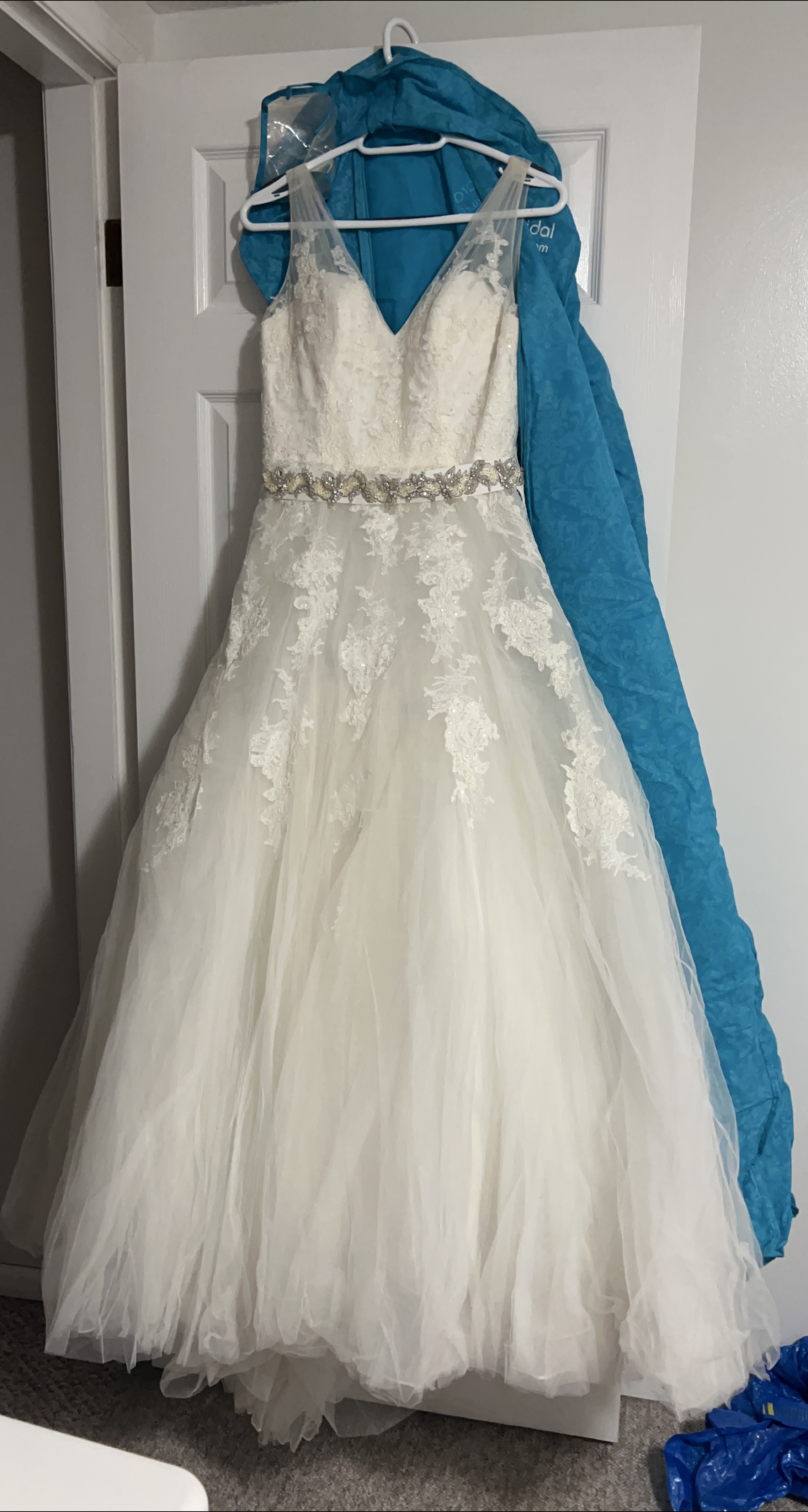Pronovias Wedding Dress Size 10 thumbnail