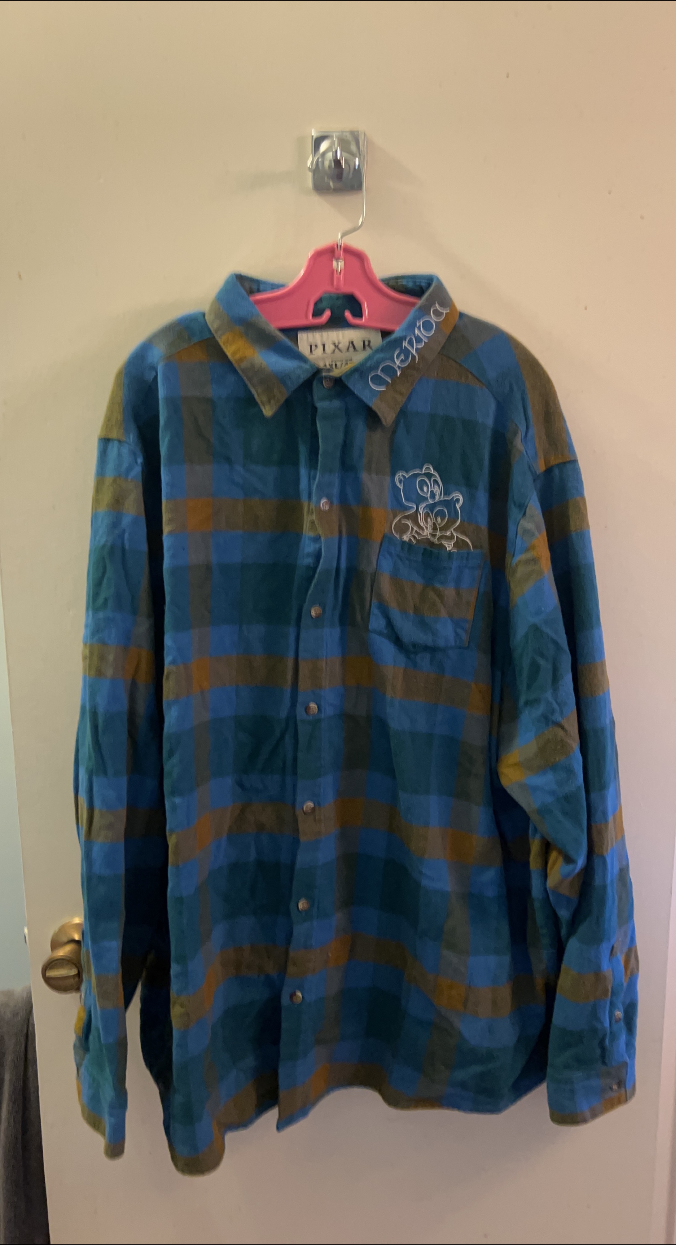 Pixar Merida  Flannel long sleeve shirt thumbnail