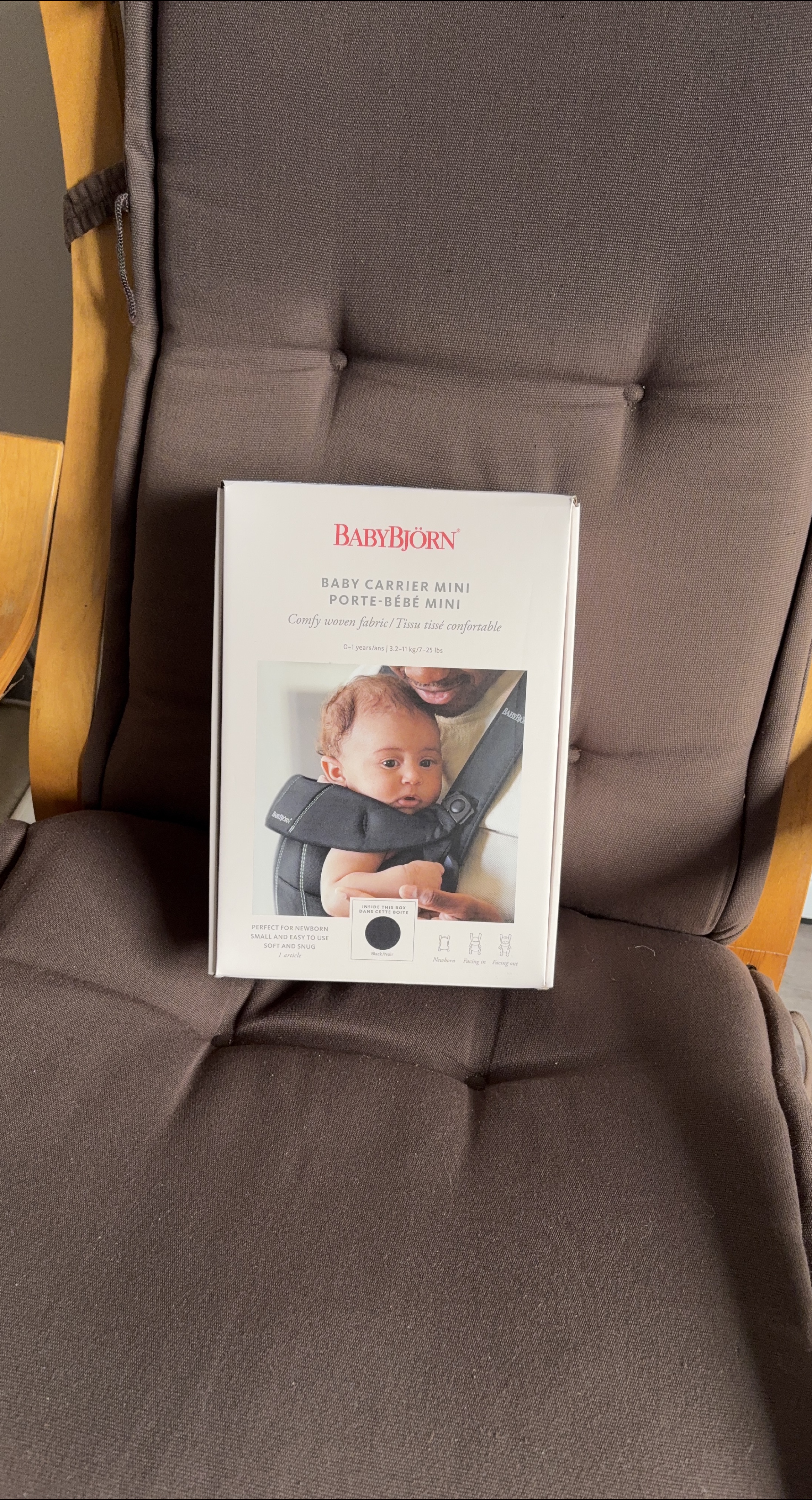 BabyBjorn Baby Carrier Mini - Black