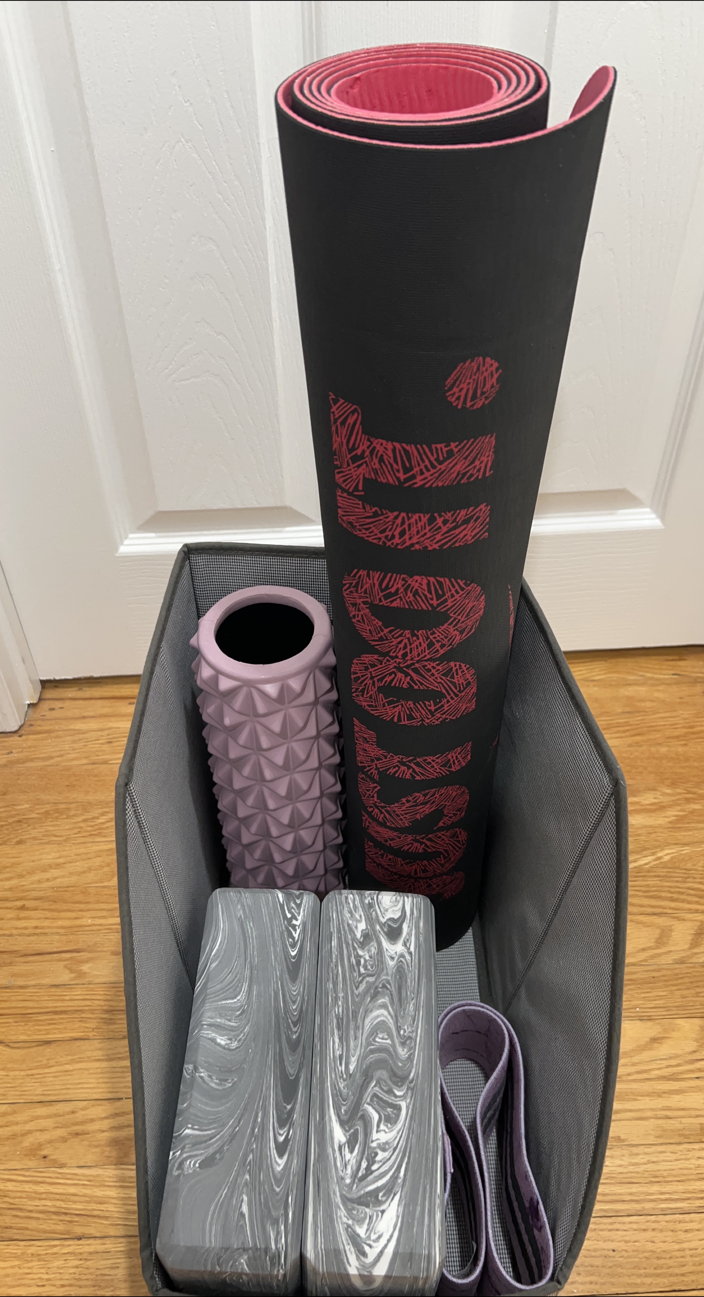 Fitness Set: Nike Yoga Mat, Foam Roller, Blocks & Band