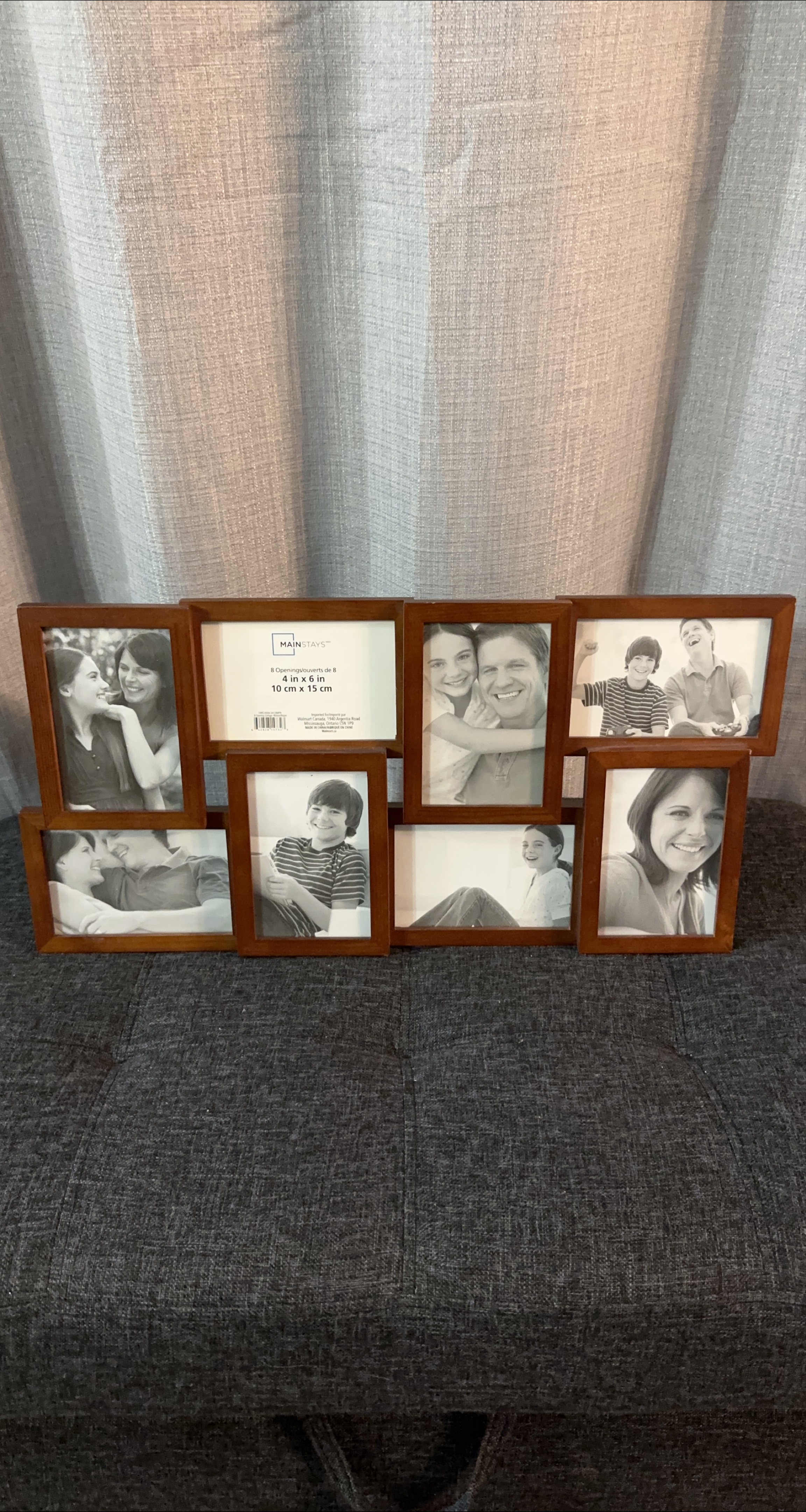 Mainstays 8-Opening Picture Frame - 4 in x 6 in thumbnail