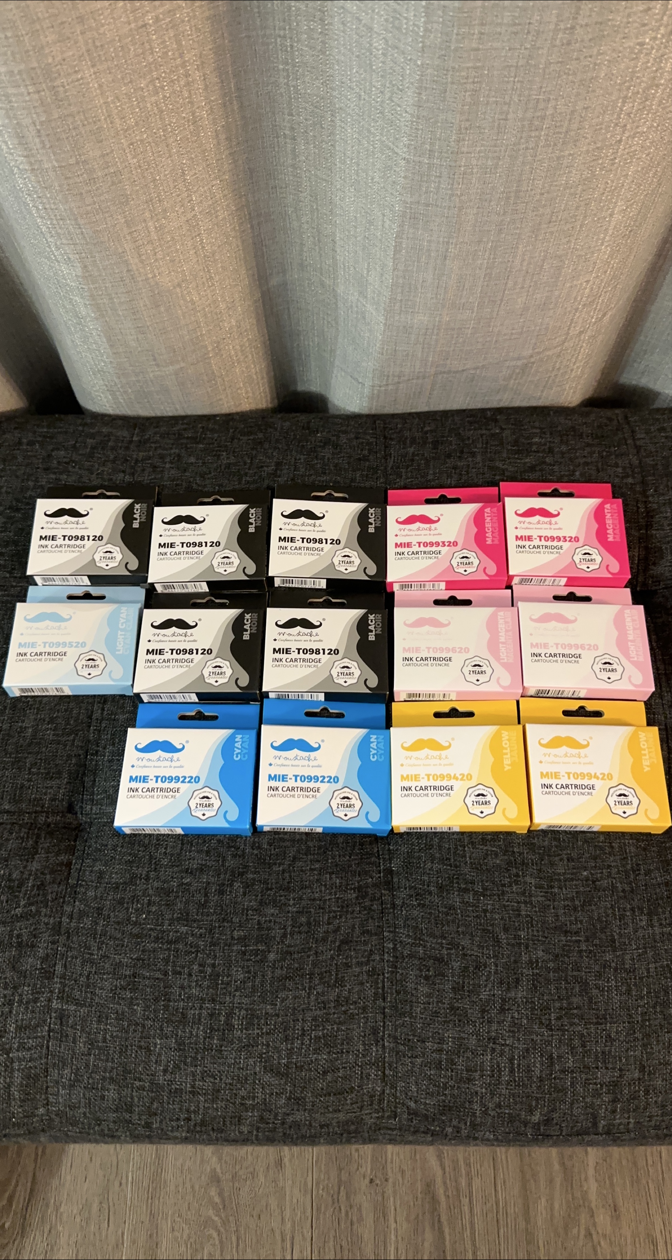Moustache Ink Cartridges - Variety of Colours!