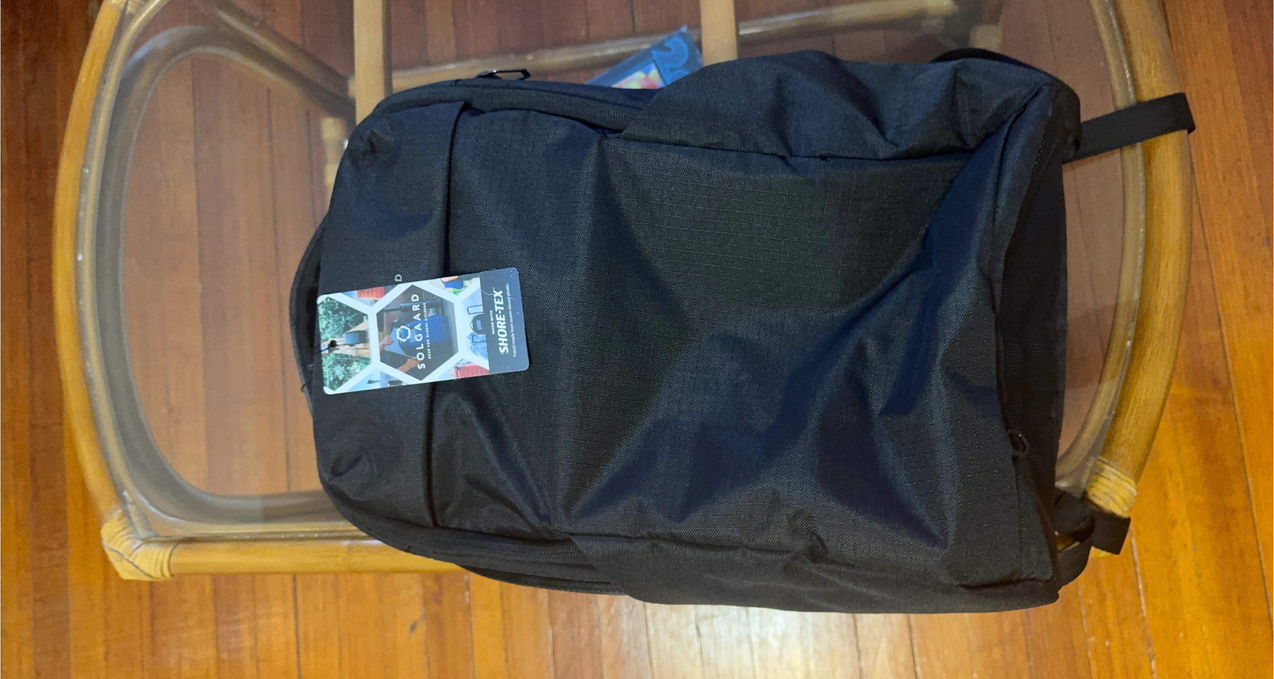 Solgaard Shore-Tex Black Backpack thumbnail