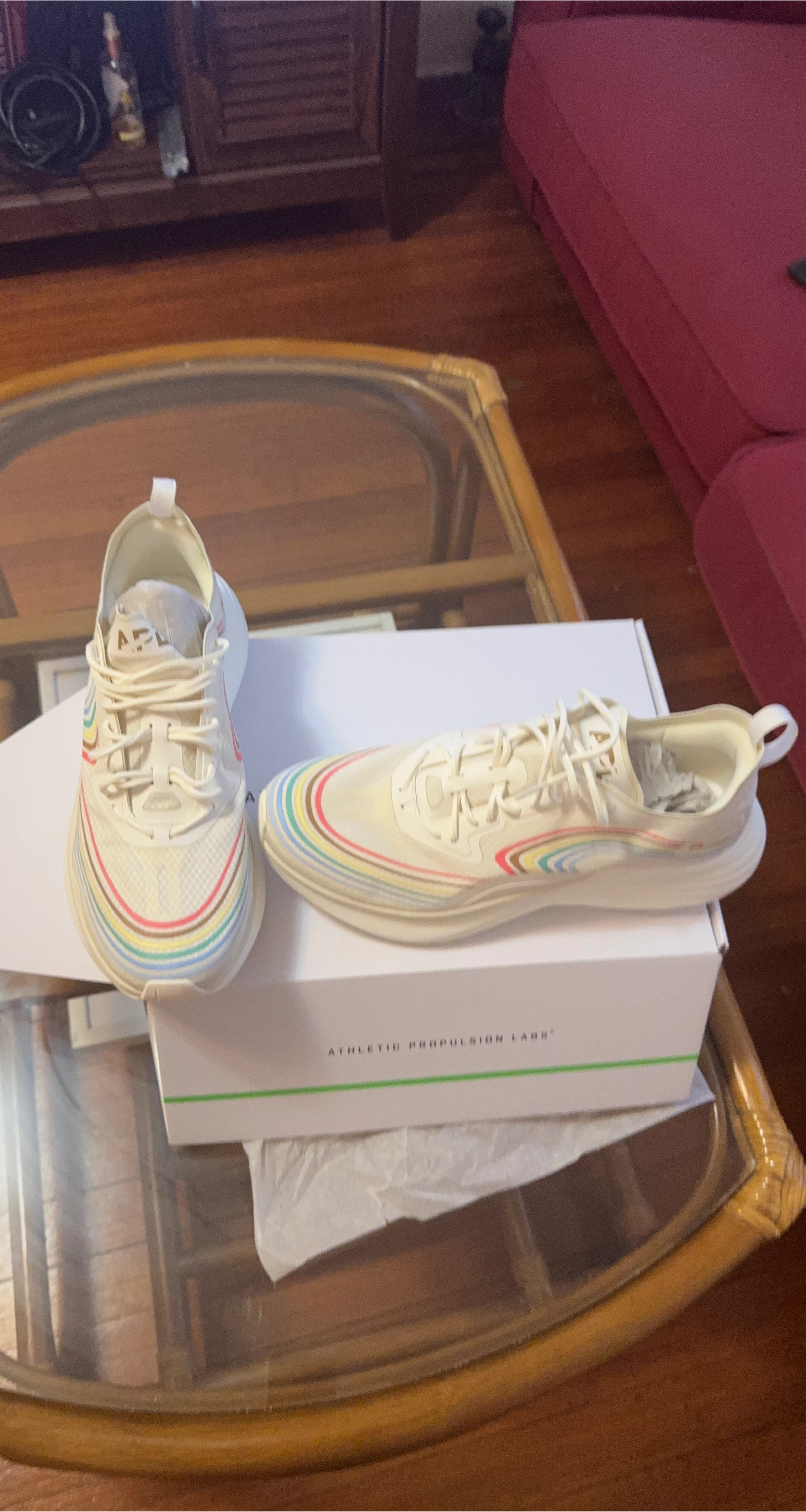 APL Athletic Propulsion Labs Women's Techloom Bliss Cream Multi