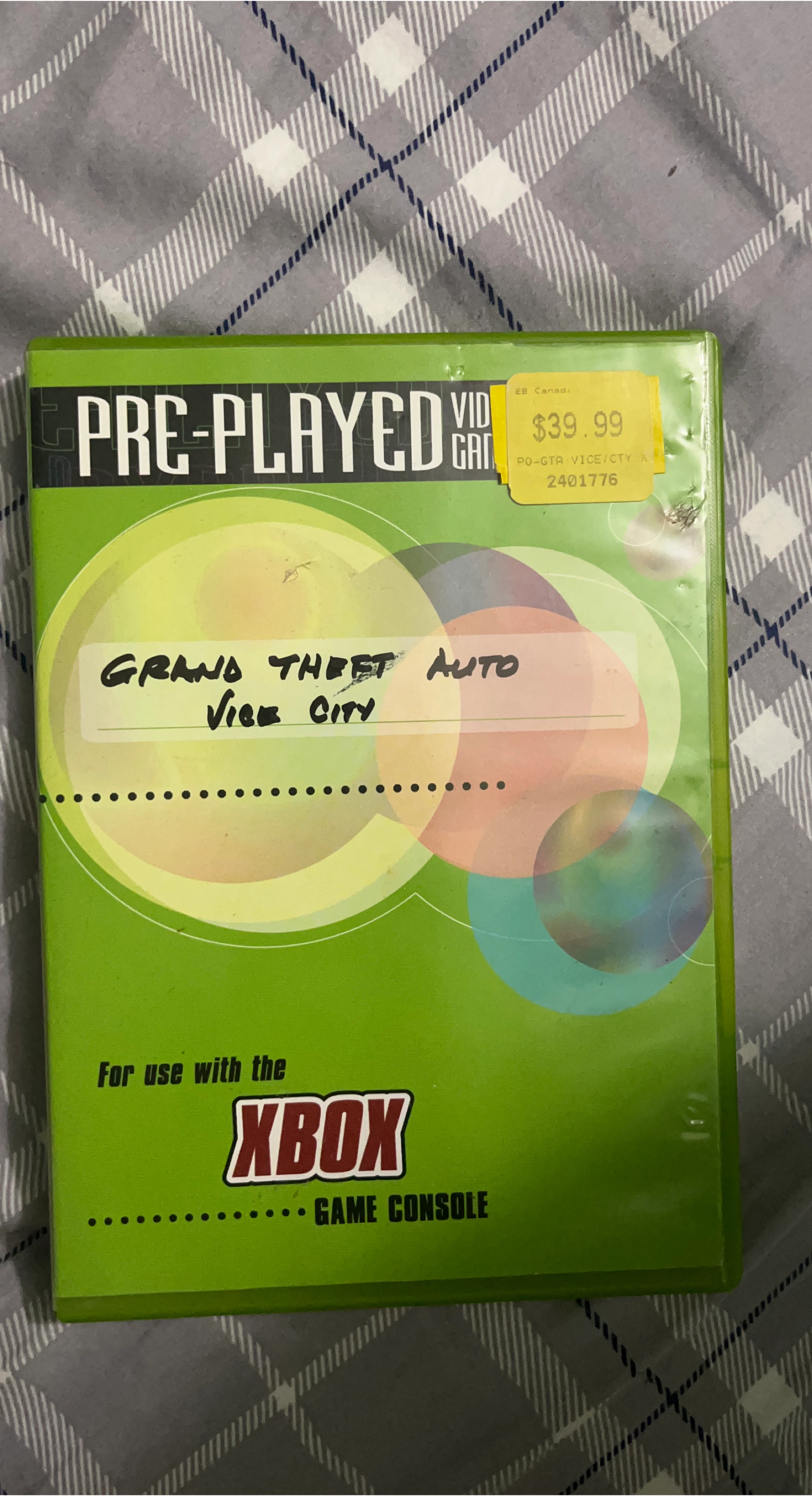 Pre-Played Grand Theft Auto Vice City for Xbox thumbnail