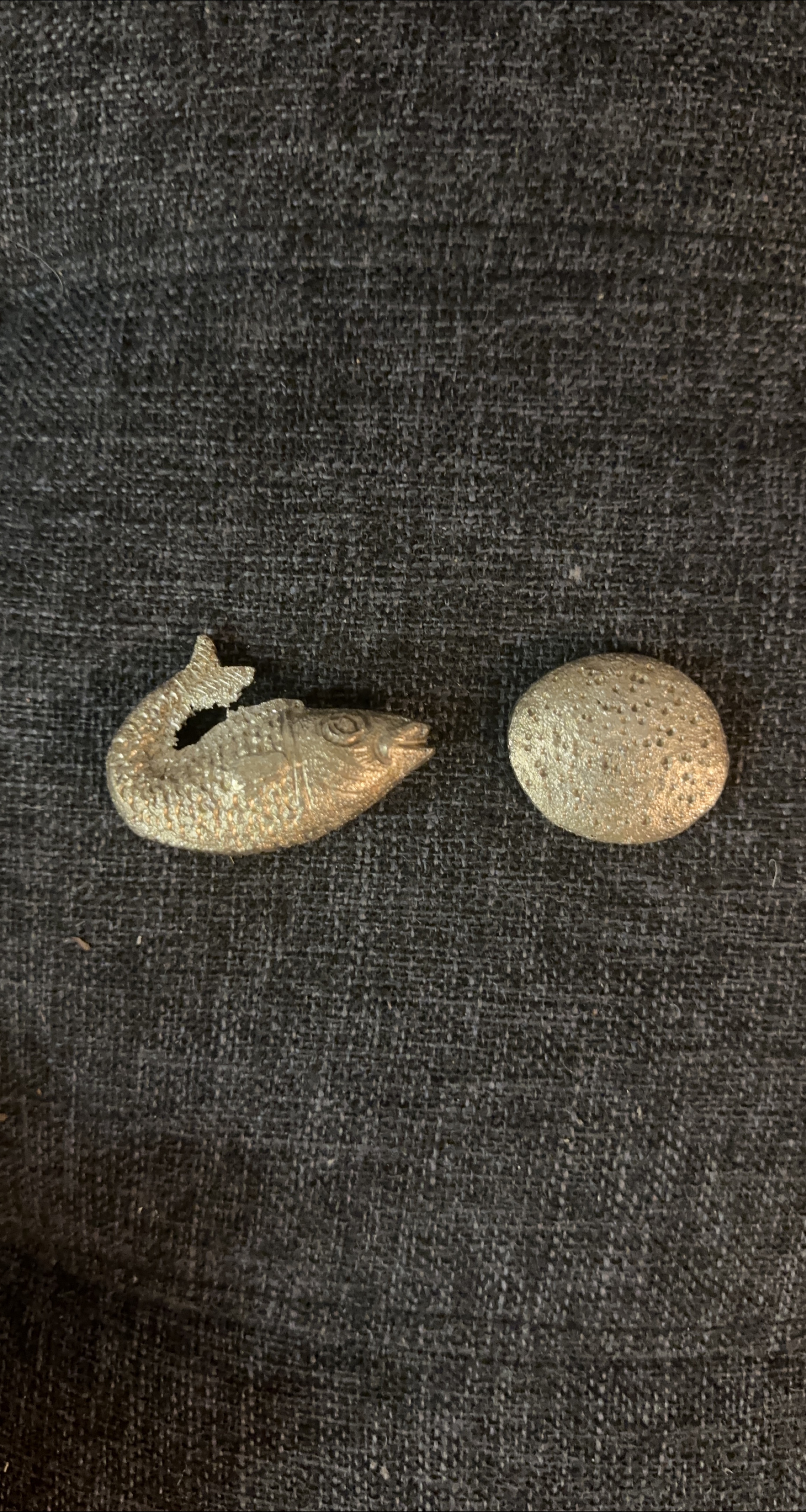 Decorative Fish and Oval Stone thumbnail