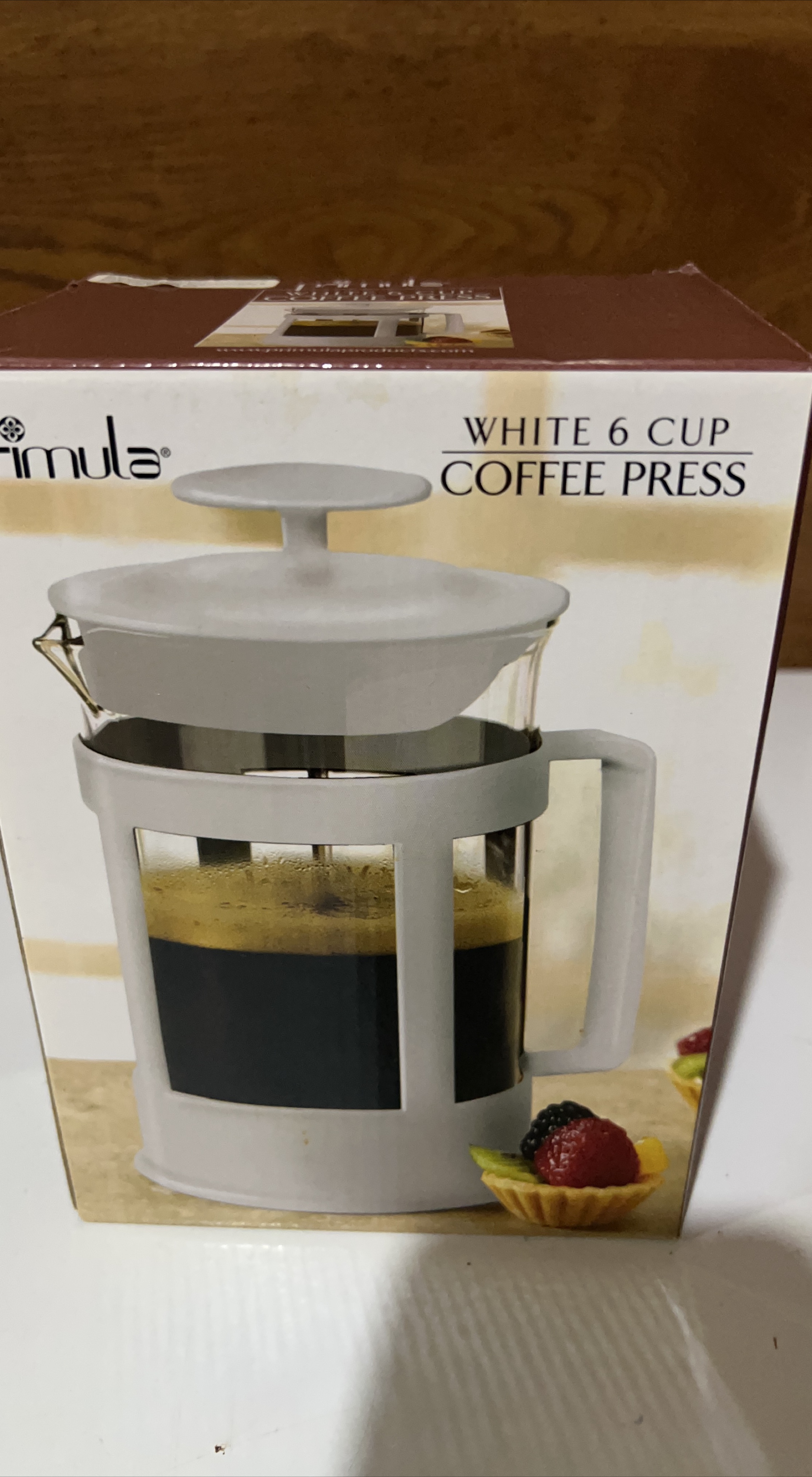 Primula White 6 Cup Coffee Press thumbnail