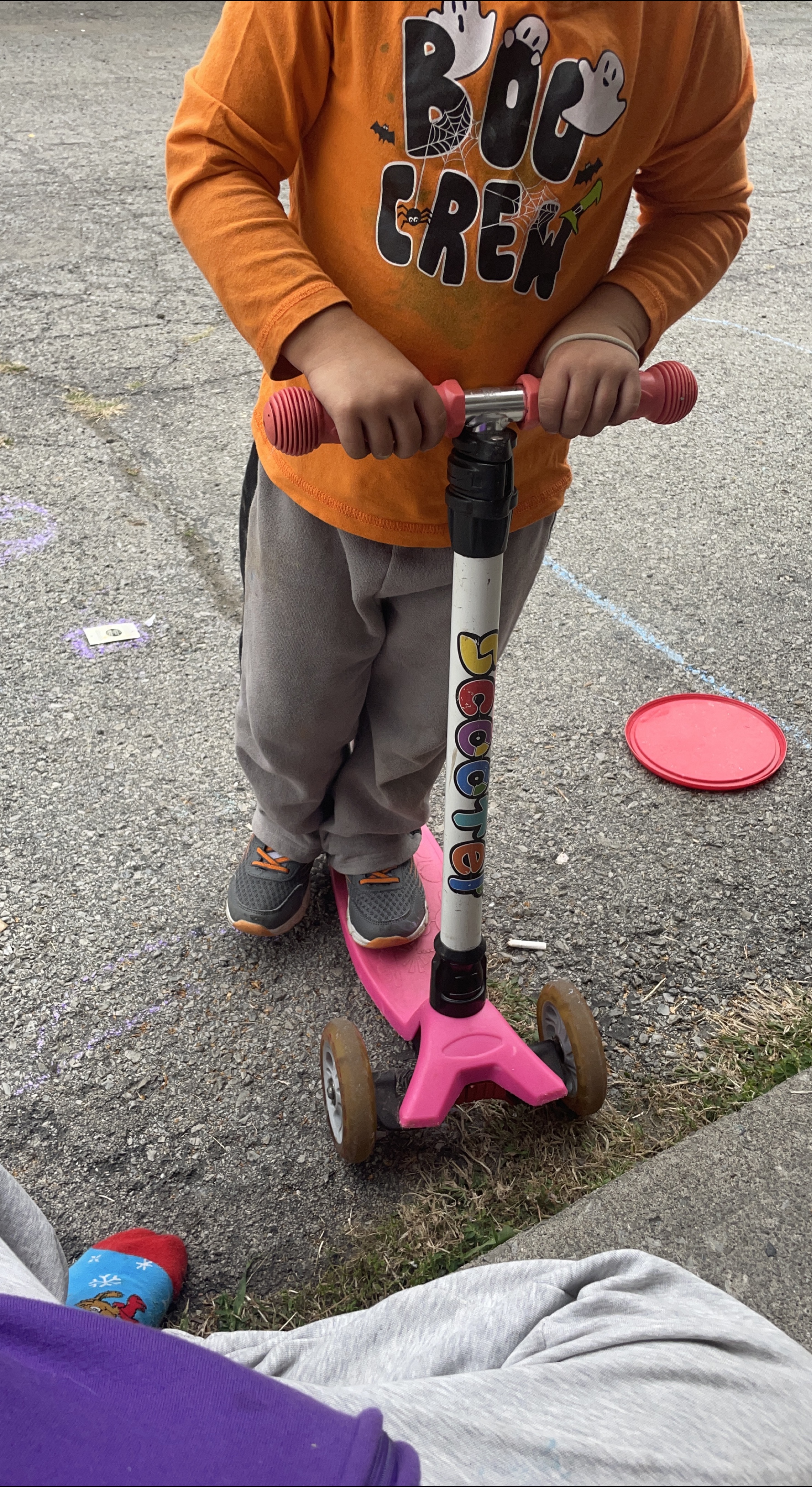 Pink Scooter for Kids thumbnail