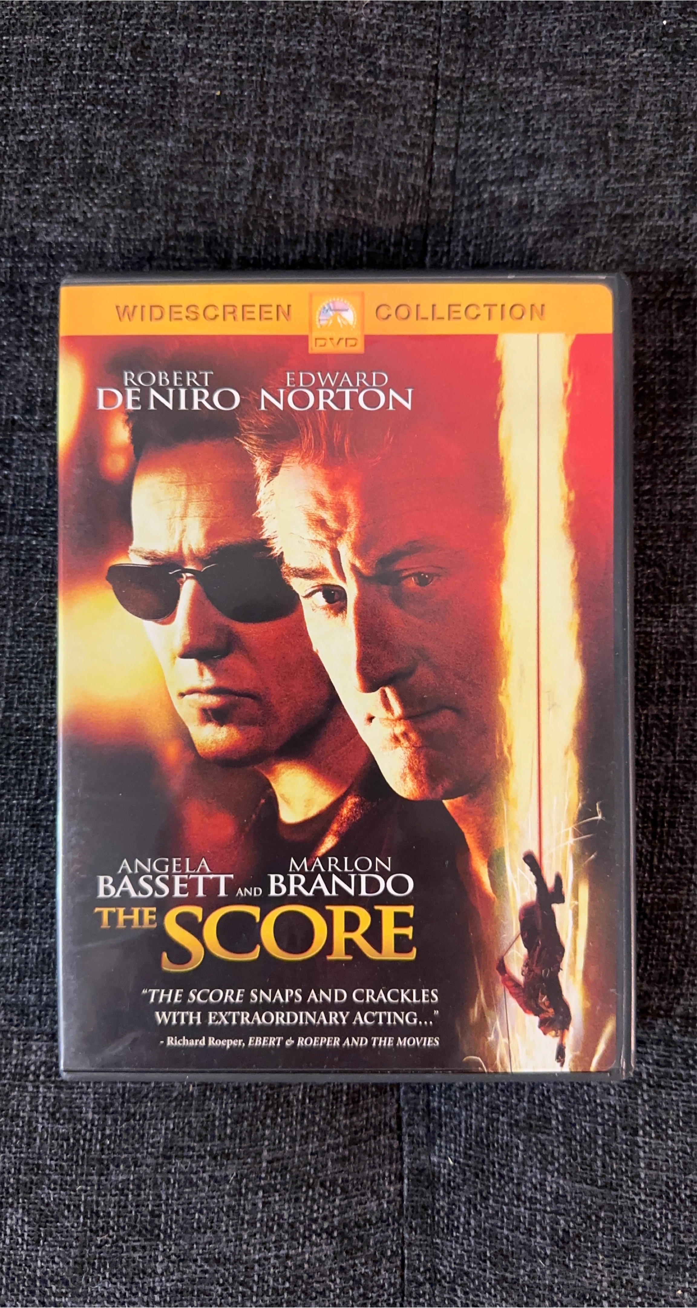 The Score DVD - Robert De Niro, Edward Norton thumbnail