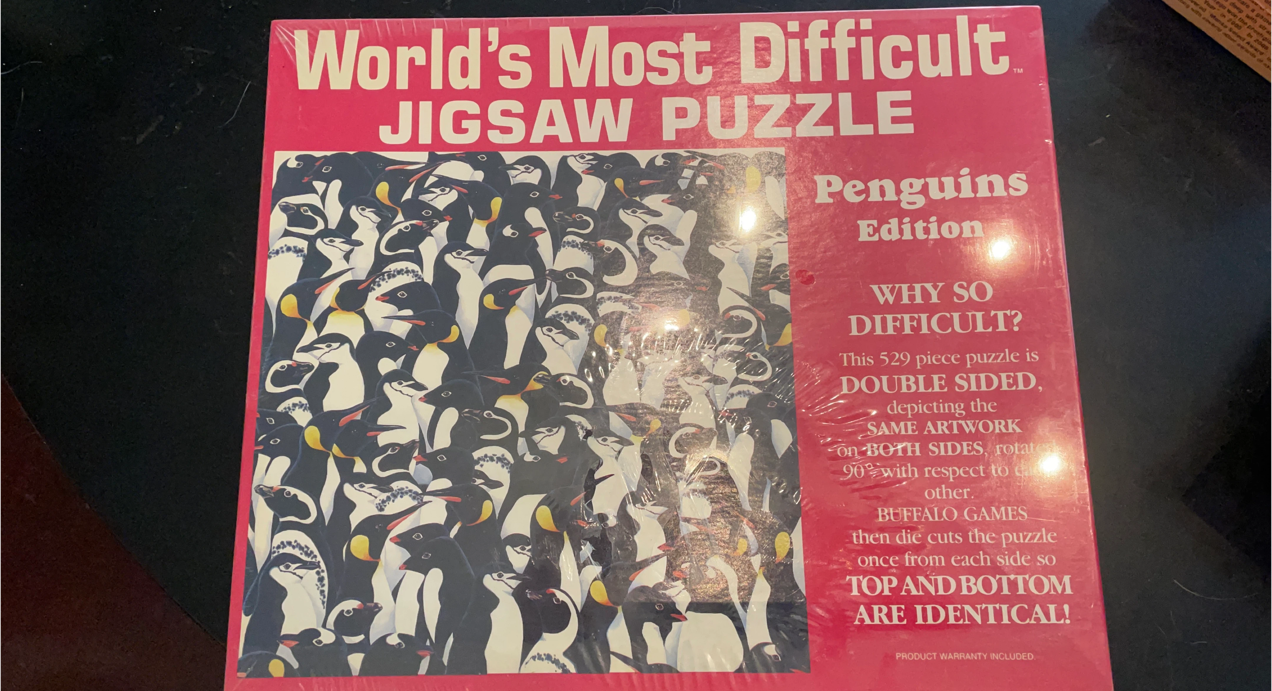 Buffalo Games World's Most Difficult Jigsaw Puzzle - Penguins thumbnail