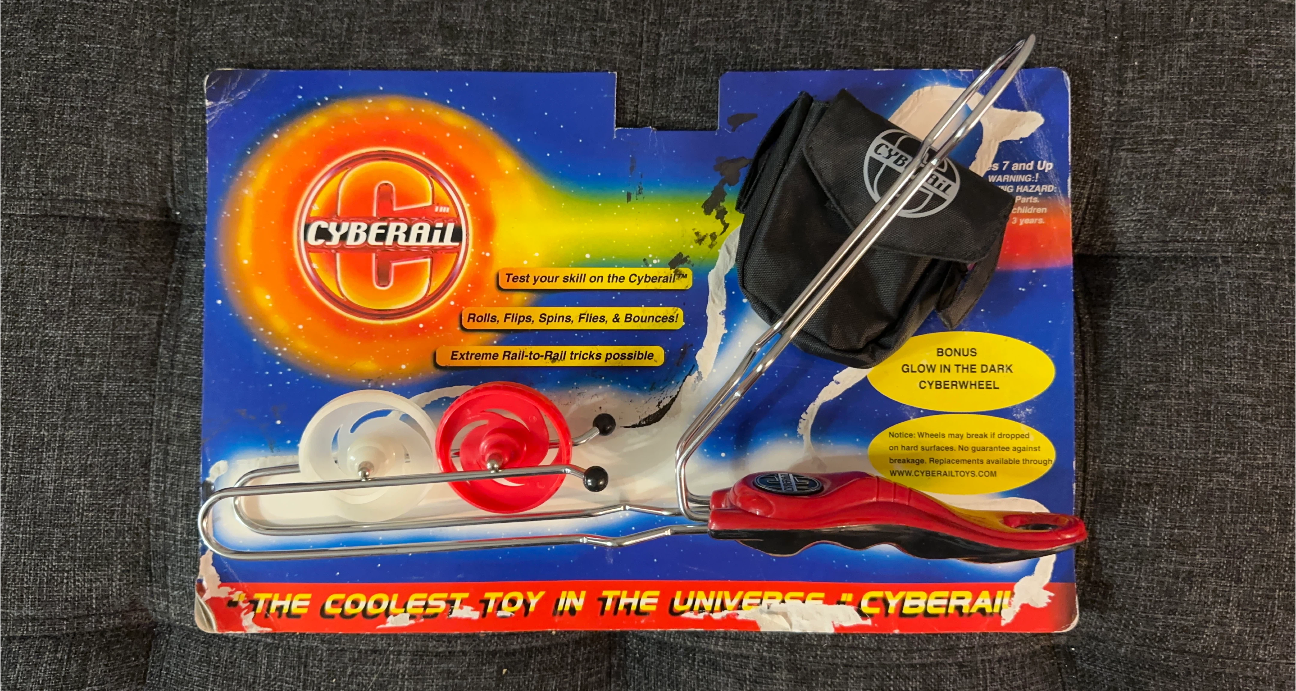 Cyberail Toy - The Coolest Toy in the Universe!