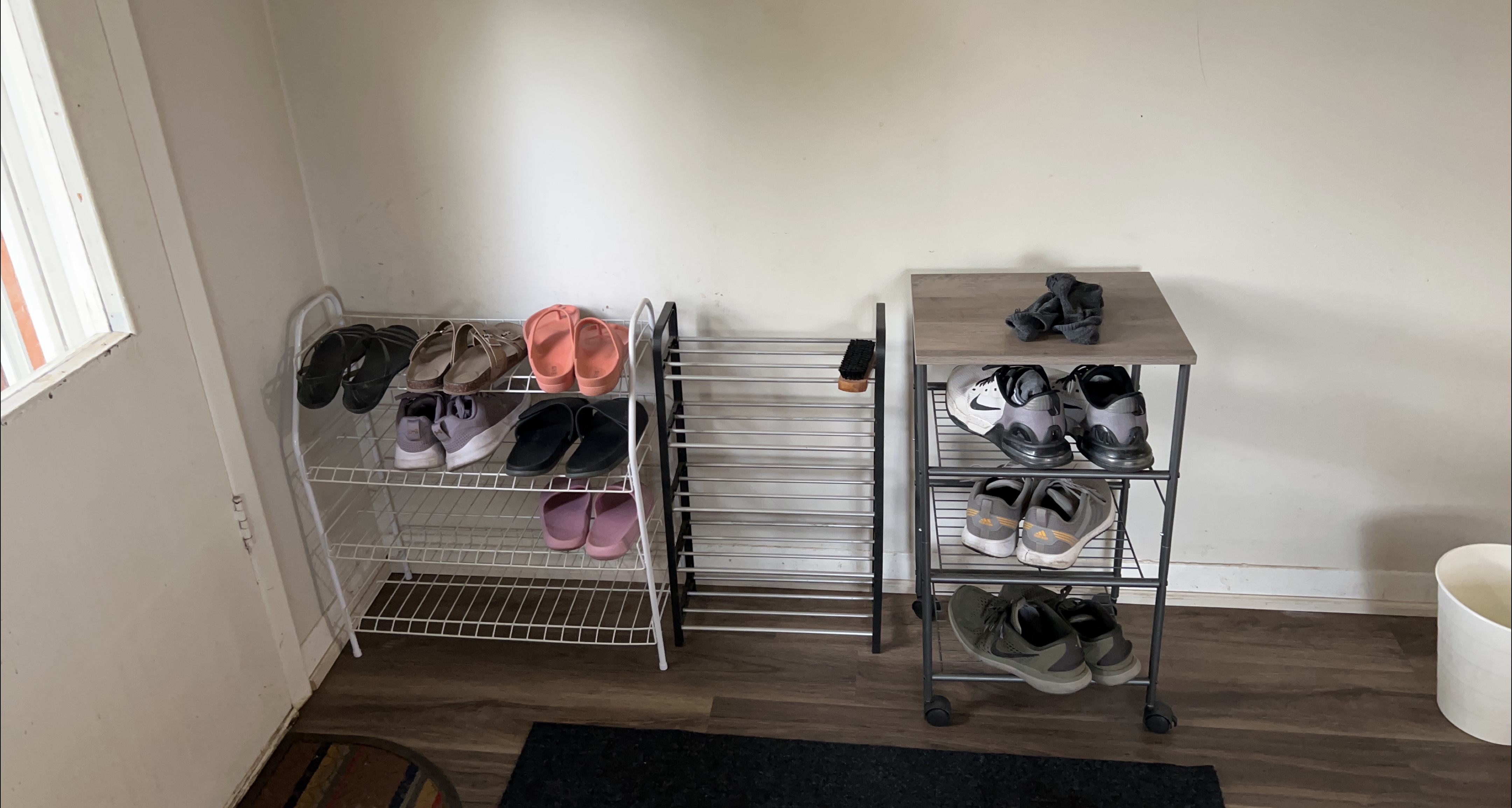3 shoe racks thumbnail